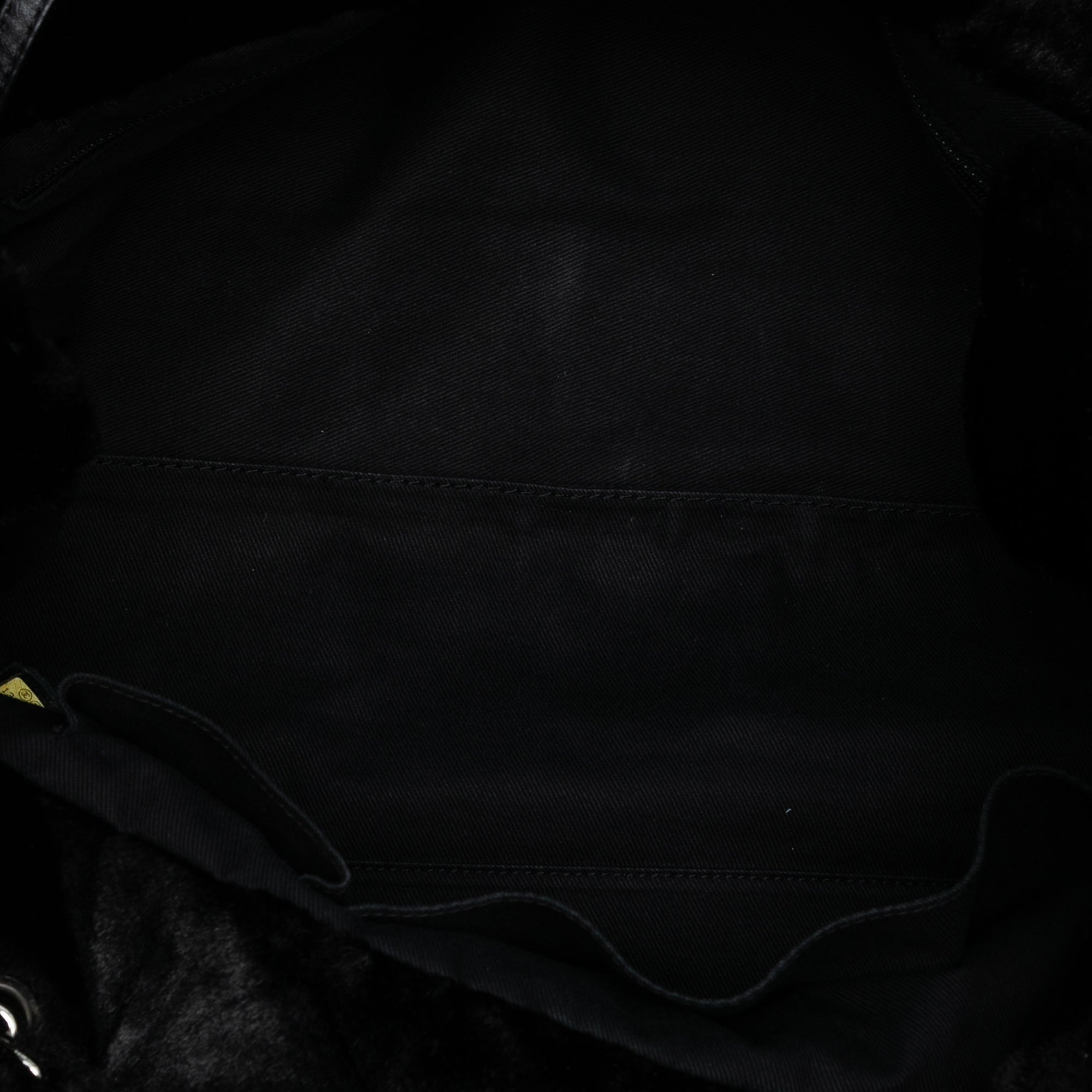 Chanel Quilted Fantasy Fur Camellia Tote - image 4
