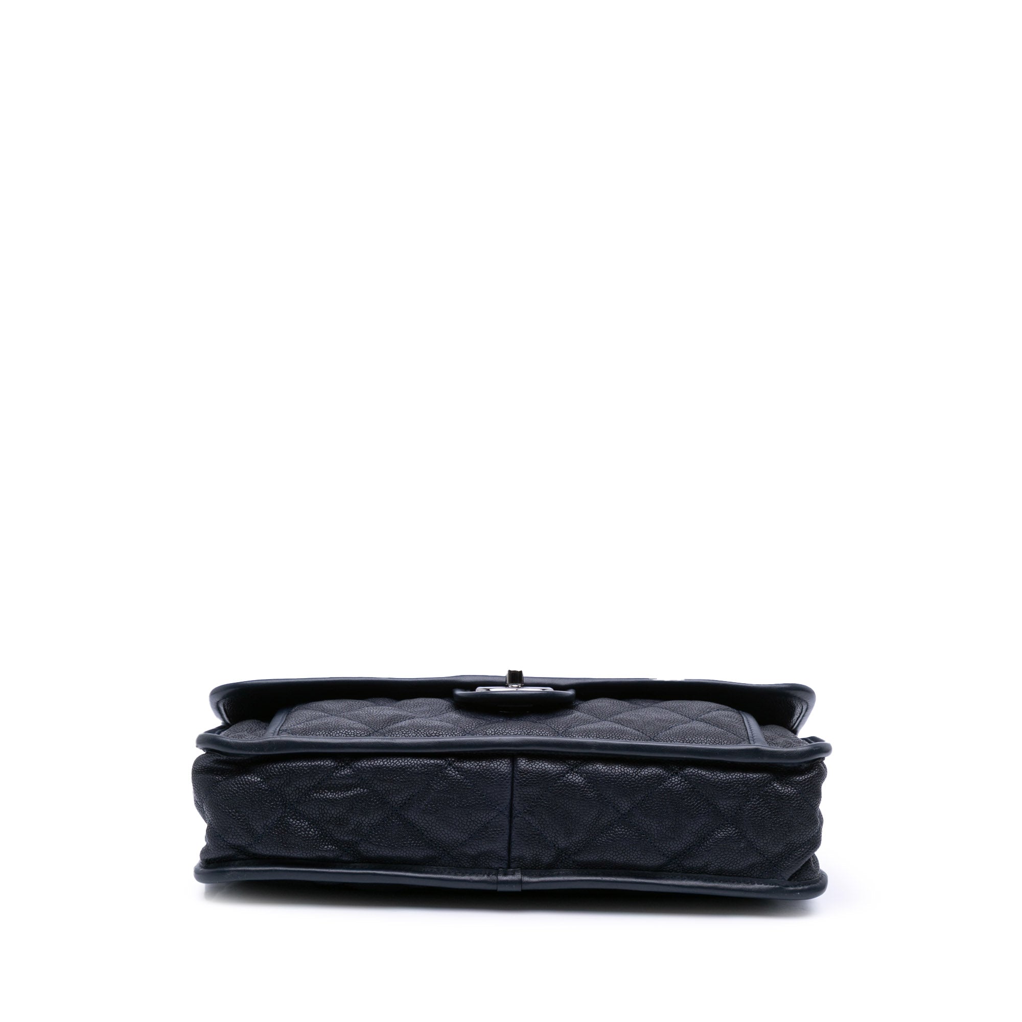 Chanel Medium Quilted Calfskin French Riviera Flap - image 3