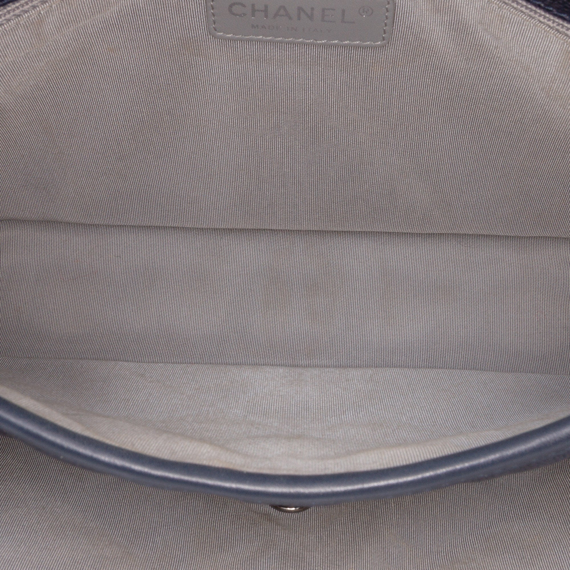 Chanel Medium Quilted Calfskin French Riviera Flap - image 4