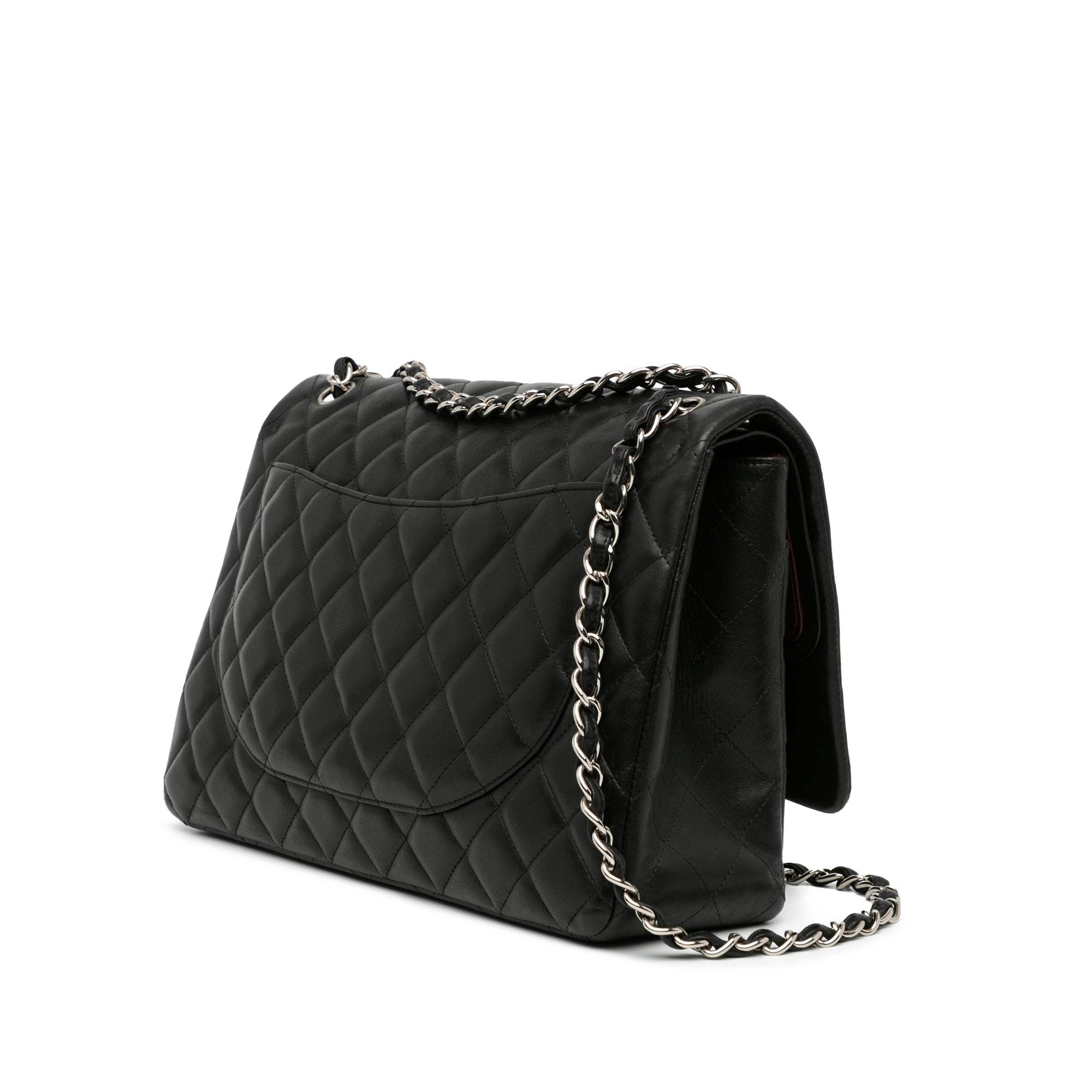 Chanel Maxi Classic Lambskin Double Flap - image 2