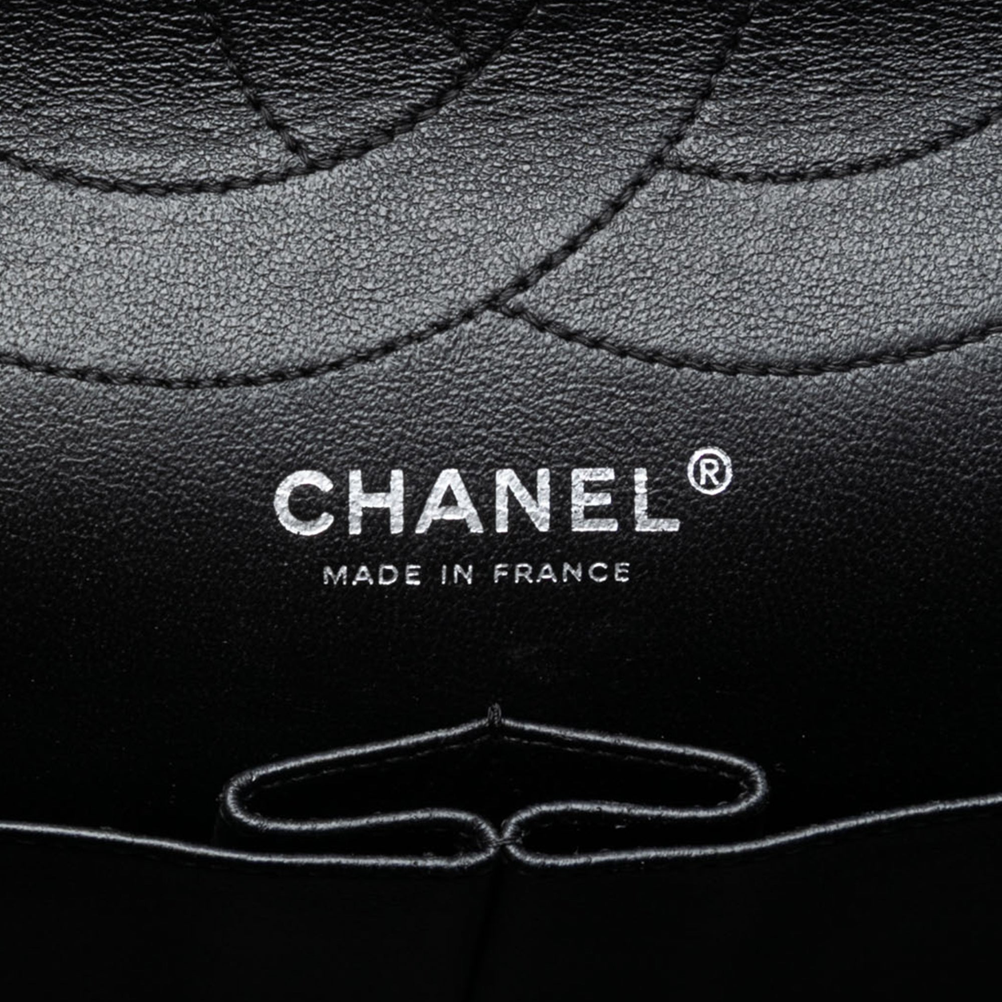 Chanel Quilted Aged Calfskin So Black Reissue 2.55 Double Flap 227 - image 5