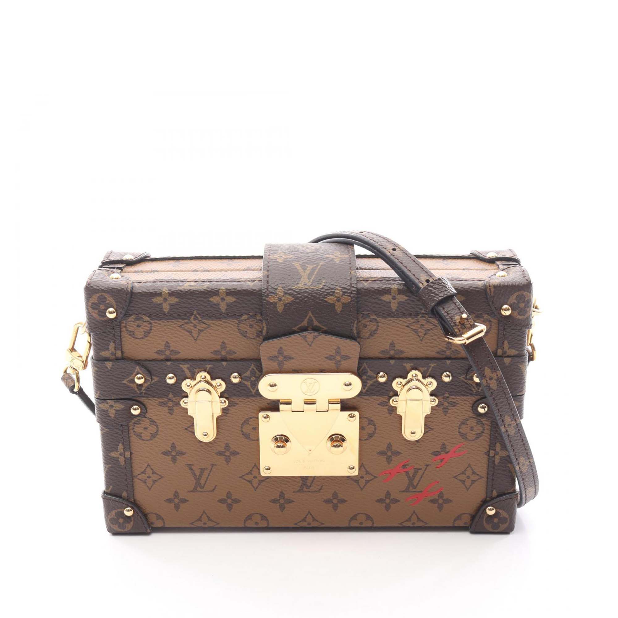 Louis Vuitton Monogram Reverse Petite Malle - image 1