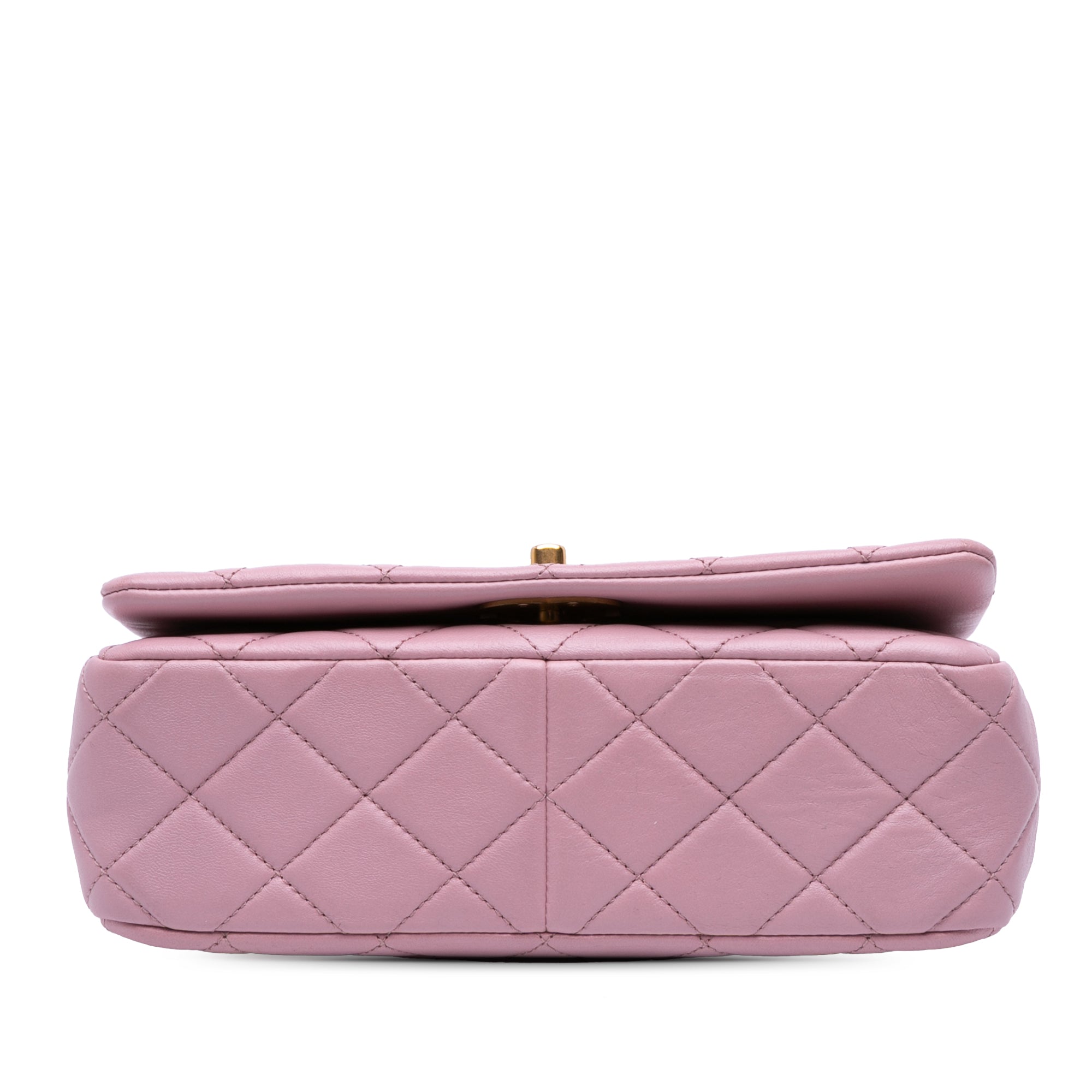 Chanel Quilted Lambskin Braided CC Single Flap - image 3