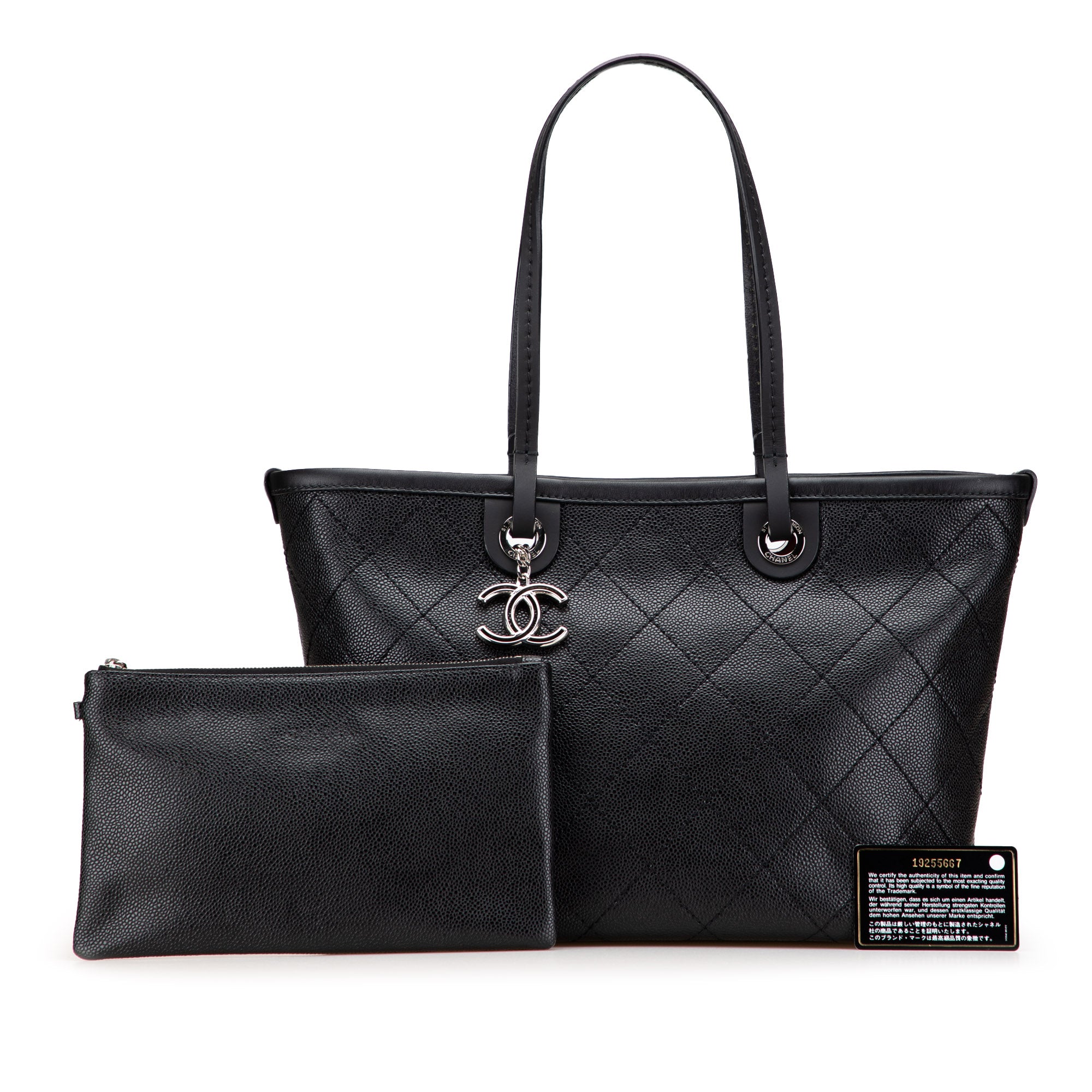Chanel CC Caviar Wild Stitch On the Road Tote - image 11
