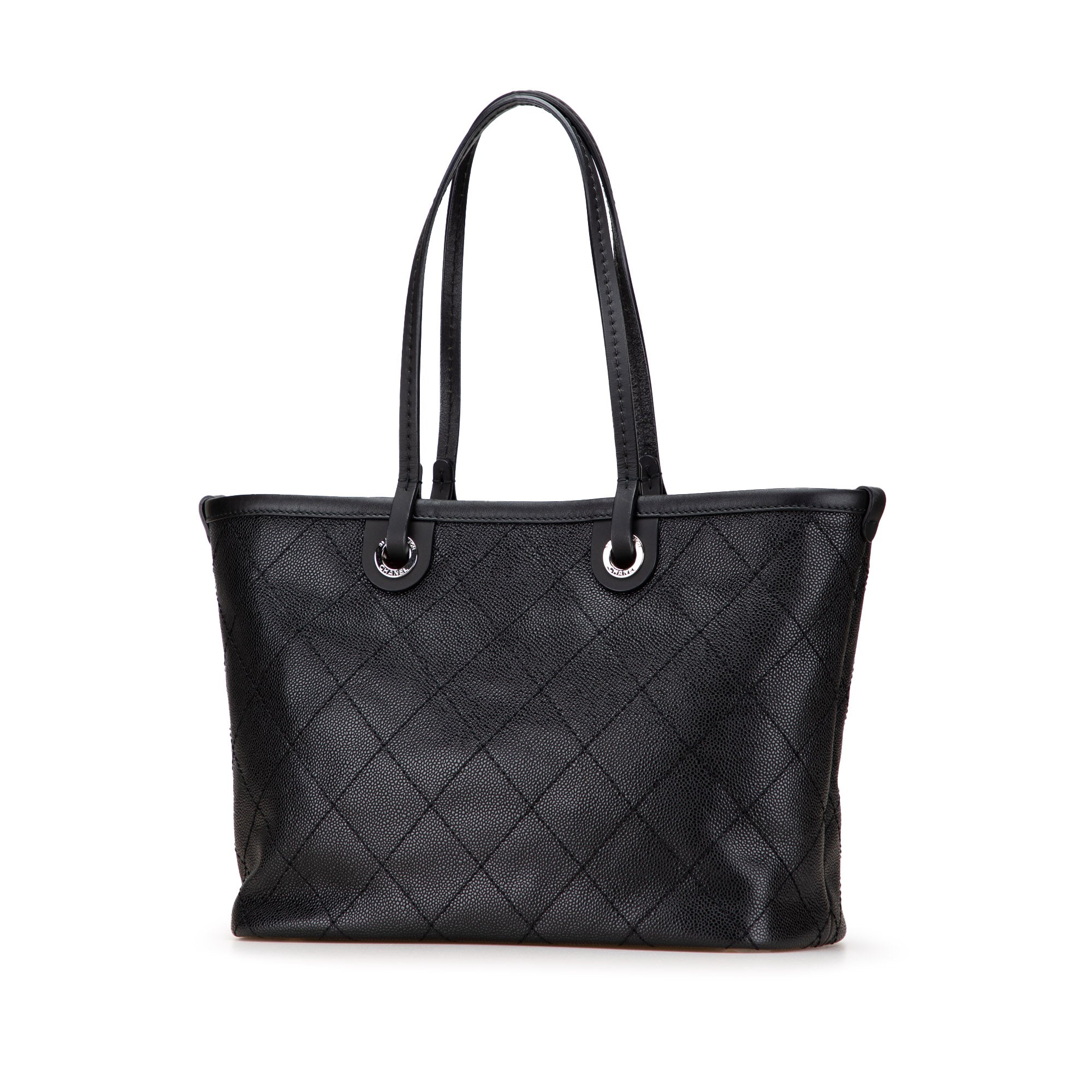 Chanel CC Caviar Wild Stitch On the Road Tote - image 2