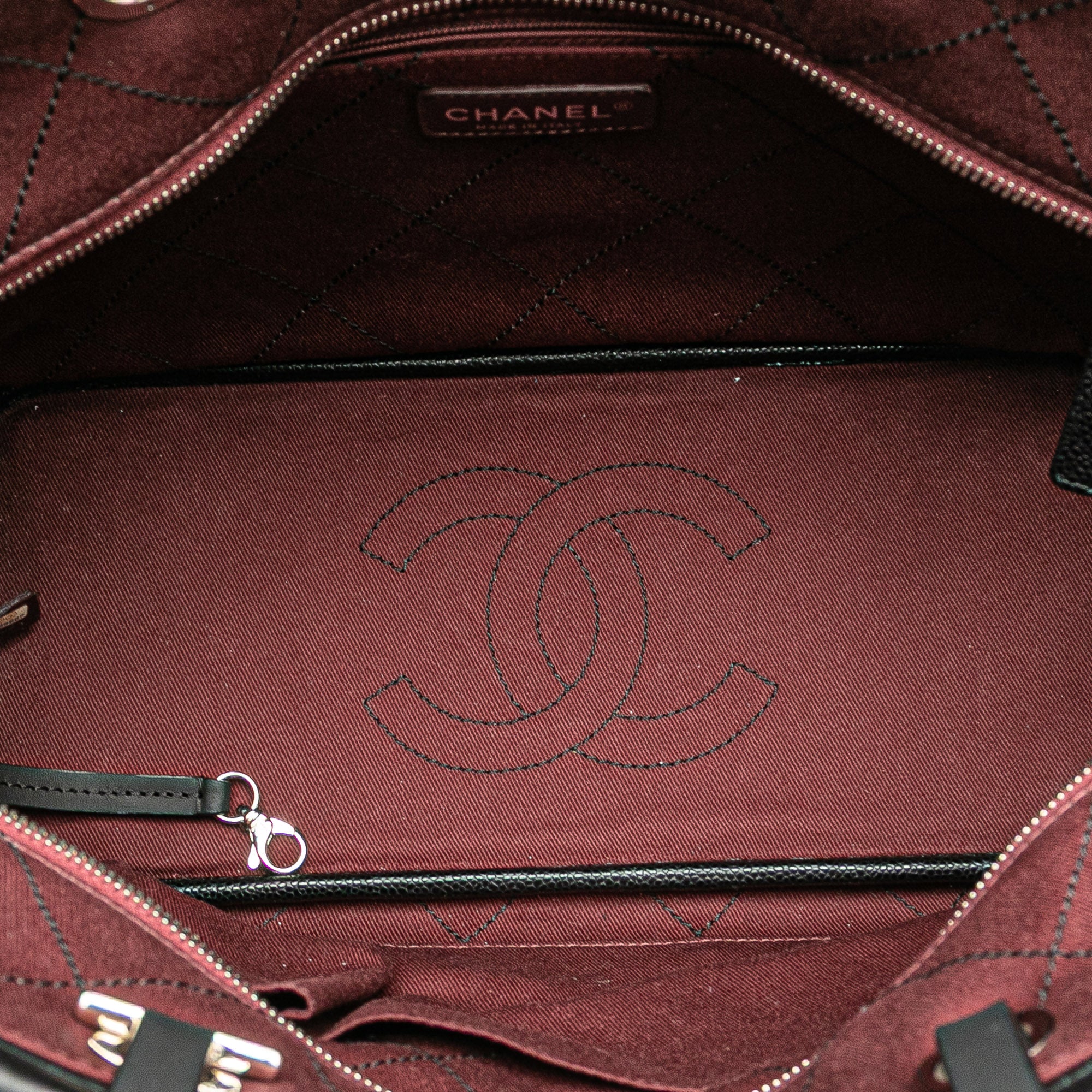 Chanel CC Caviar Wild Stitch On the Road Tote - image 4