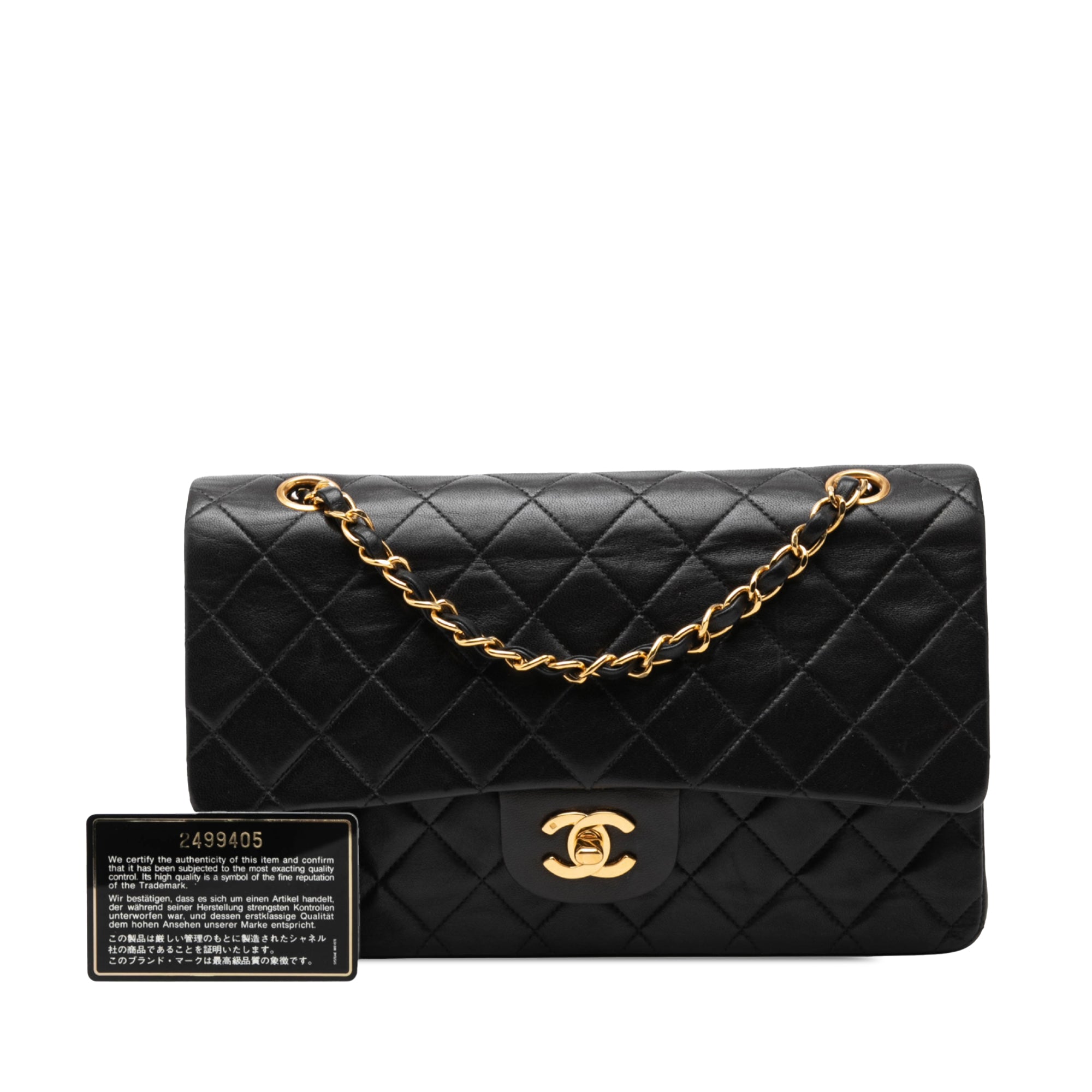 Chanel Medium Classic Lambskin Double Flap - image 7