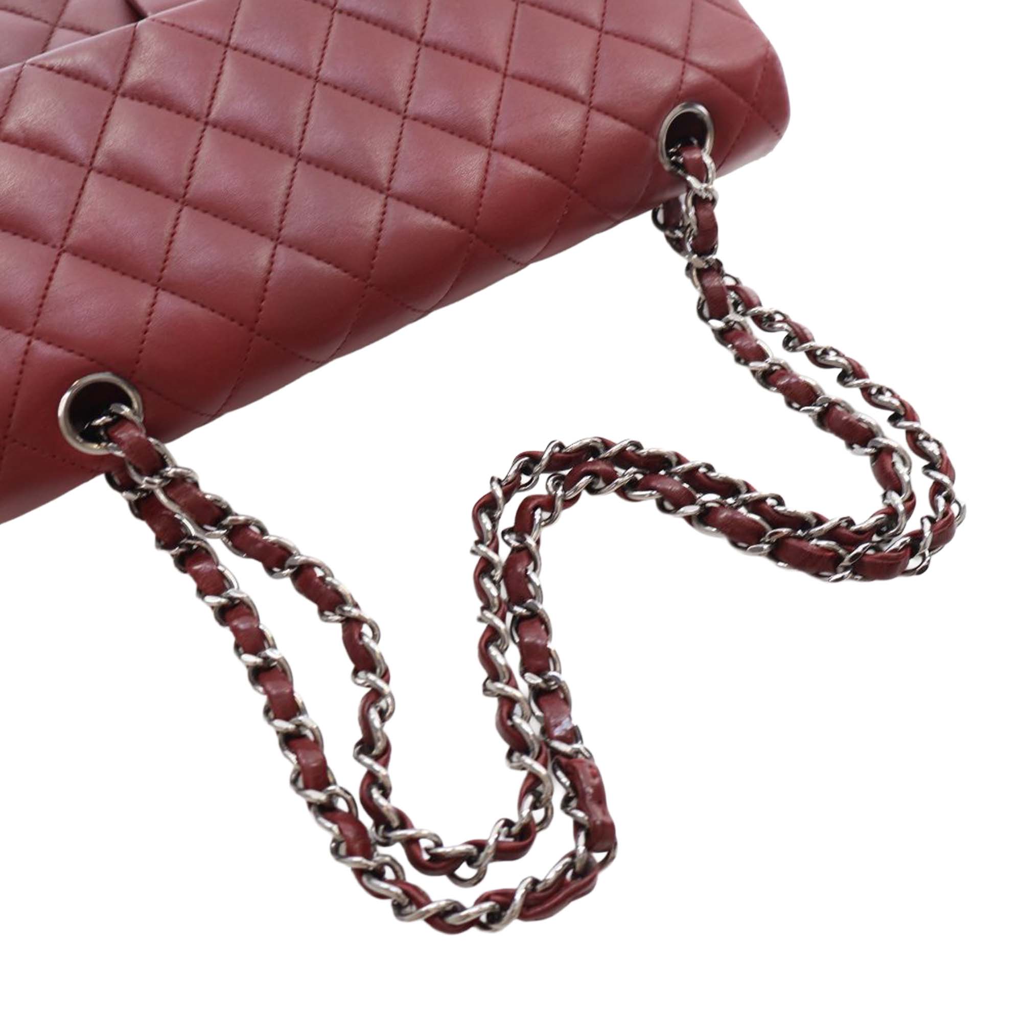 Chanel Medium Classic Lambskin Double Flap - image 15