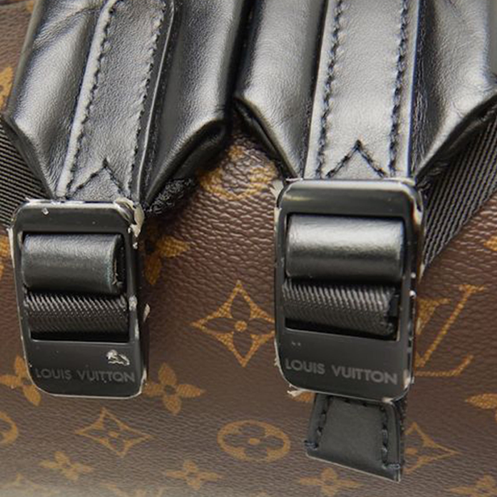 Louis Vuitton Monogram Macassar Dean Backpack - image 15