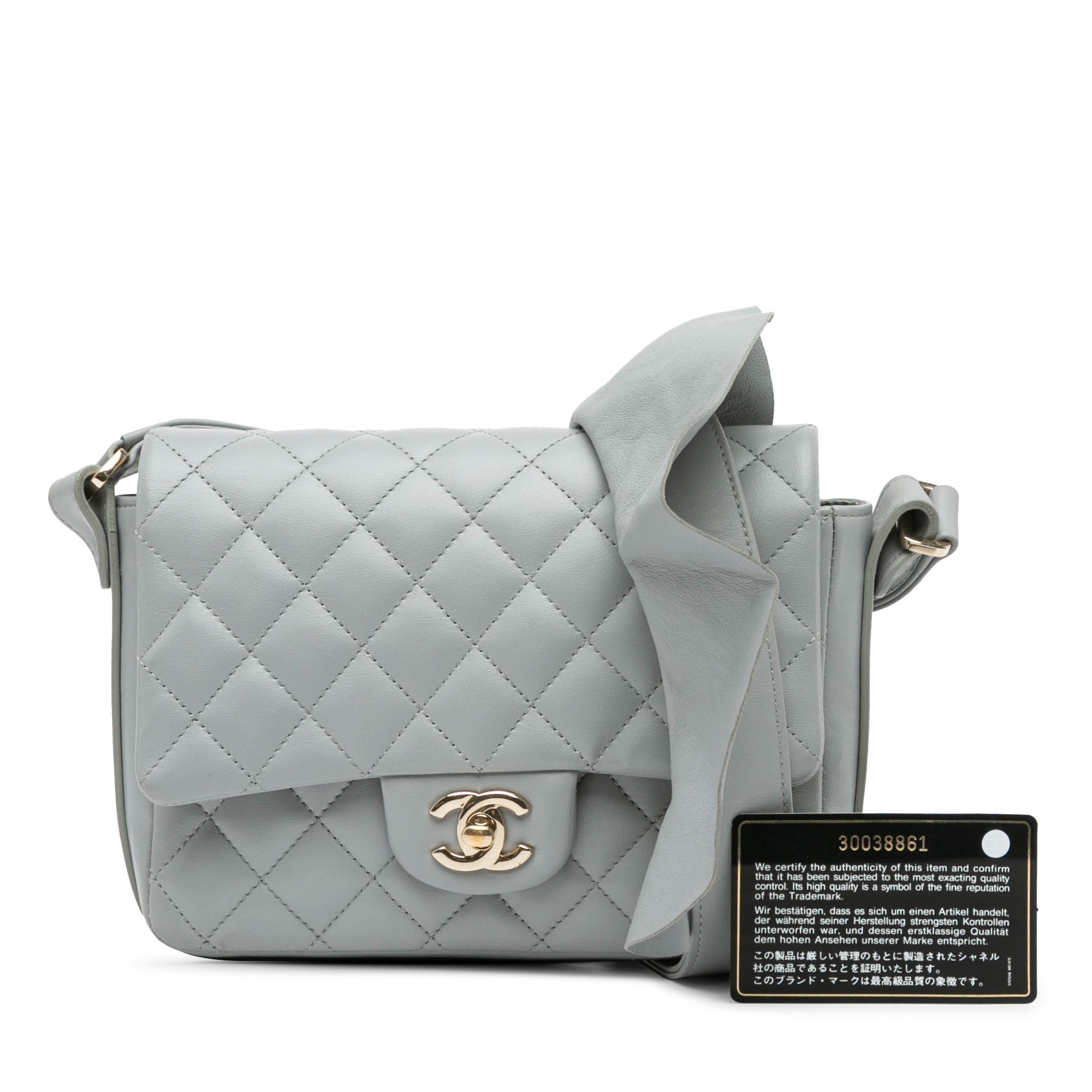 Chanel Quilted Calfskin Bolero de Chanel Flap - image 10
