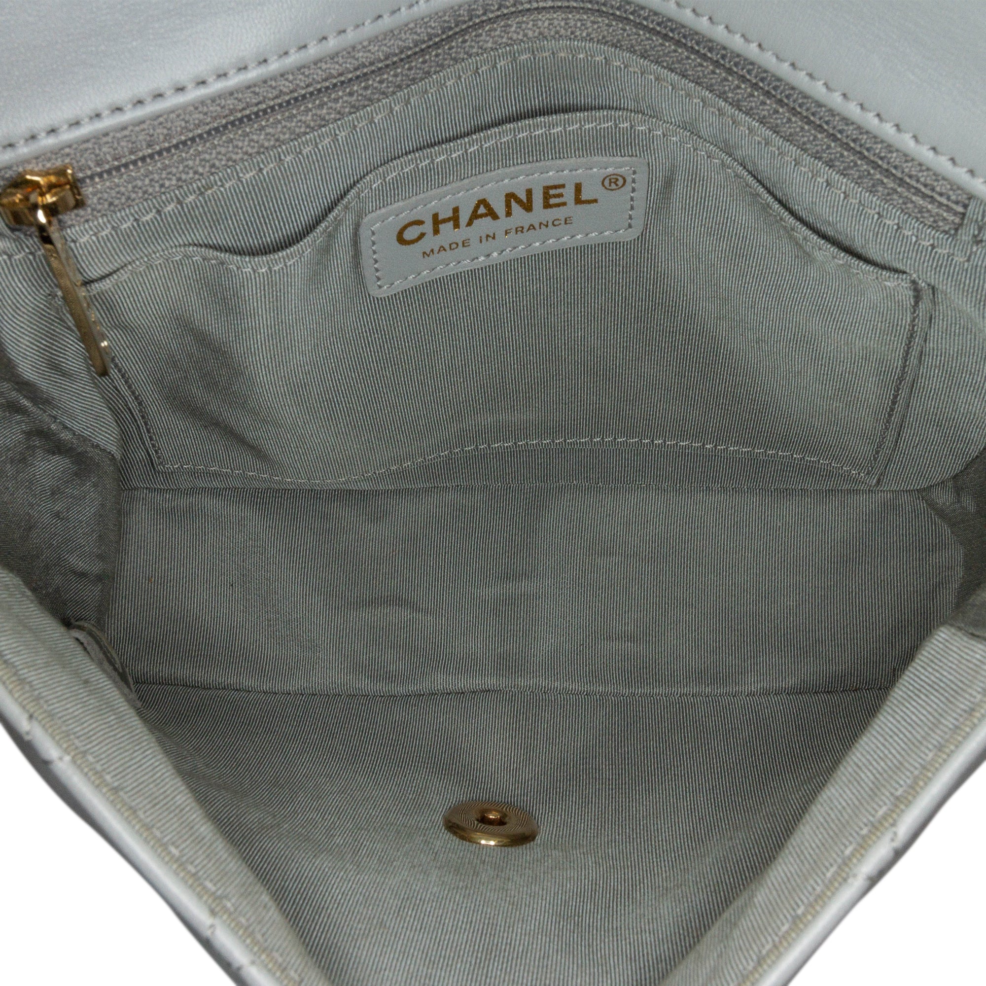 Chanel Quilted Calfskin Bolero de Chanel Flap - image 4