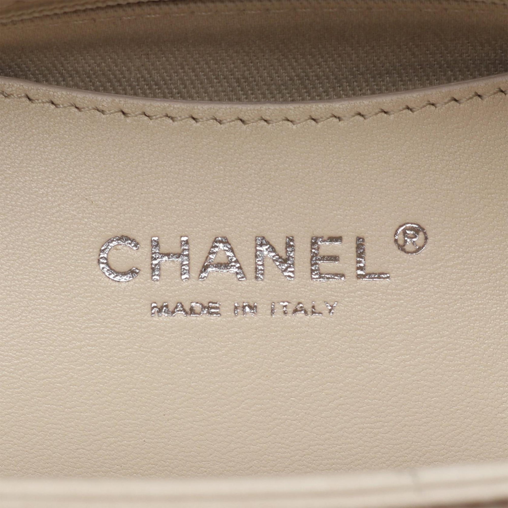Chanel Large Aged Calfskin Just Mademoiselle Bowling Bag - image 4