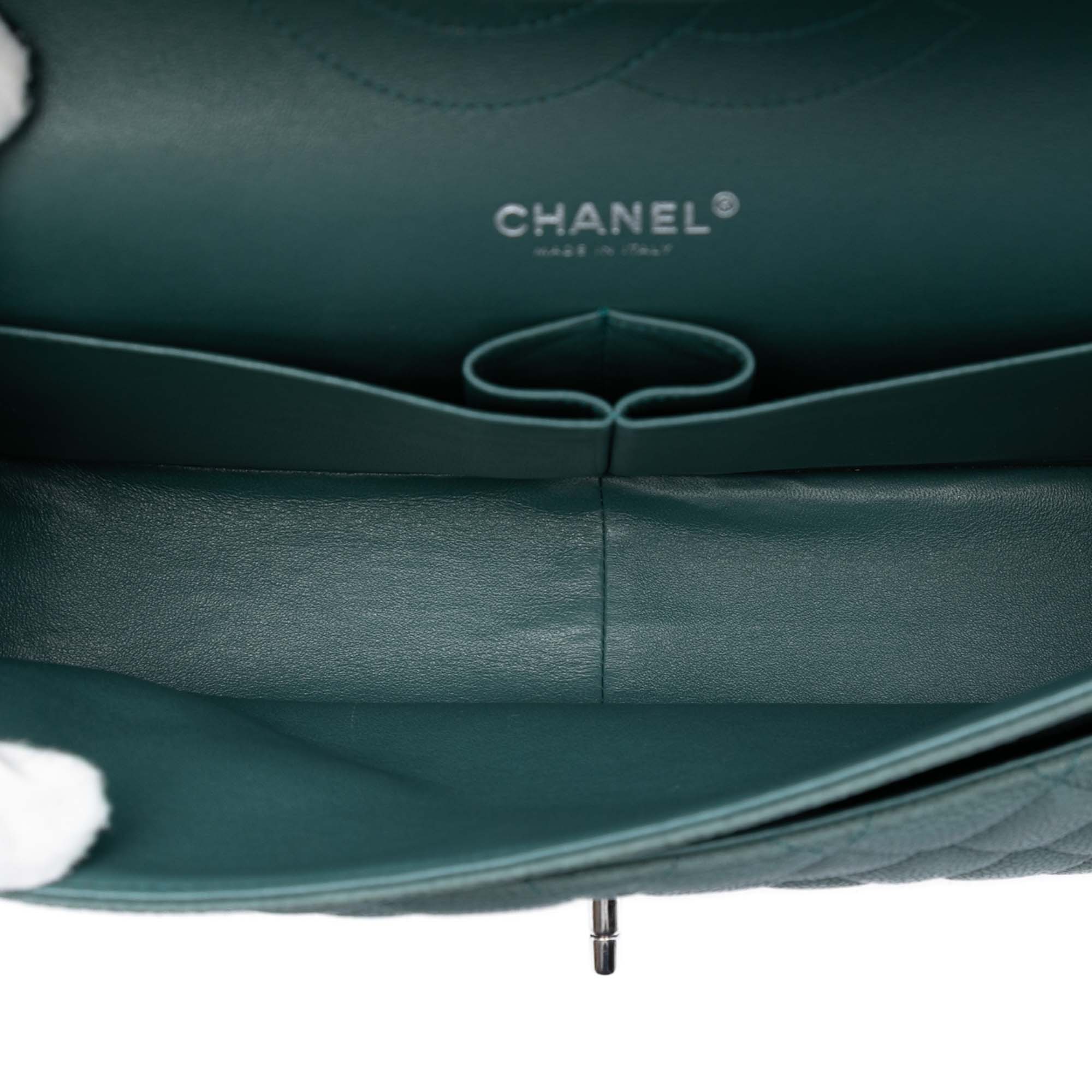 Chanel Jumbo Classic Iridescent Caviar Double Flap - image 4