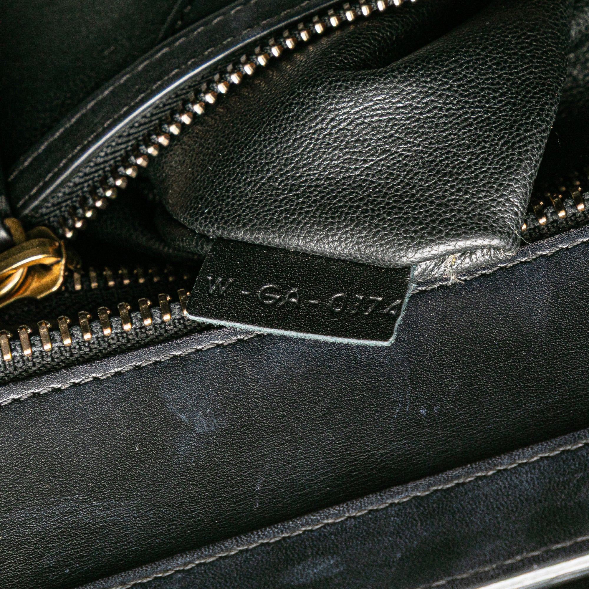 Celine Micro Tricolor Leather Luggage Tote