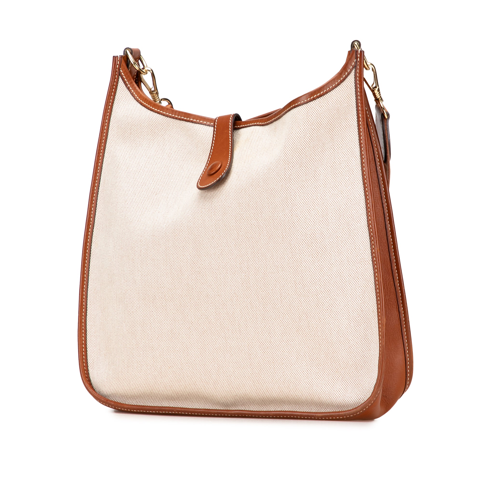 Hermès Toile and Barenia Evelyne GM - image 2