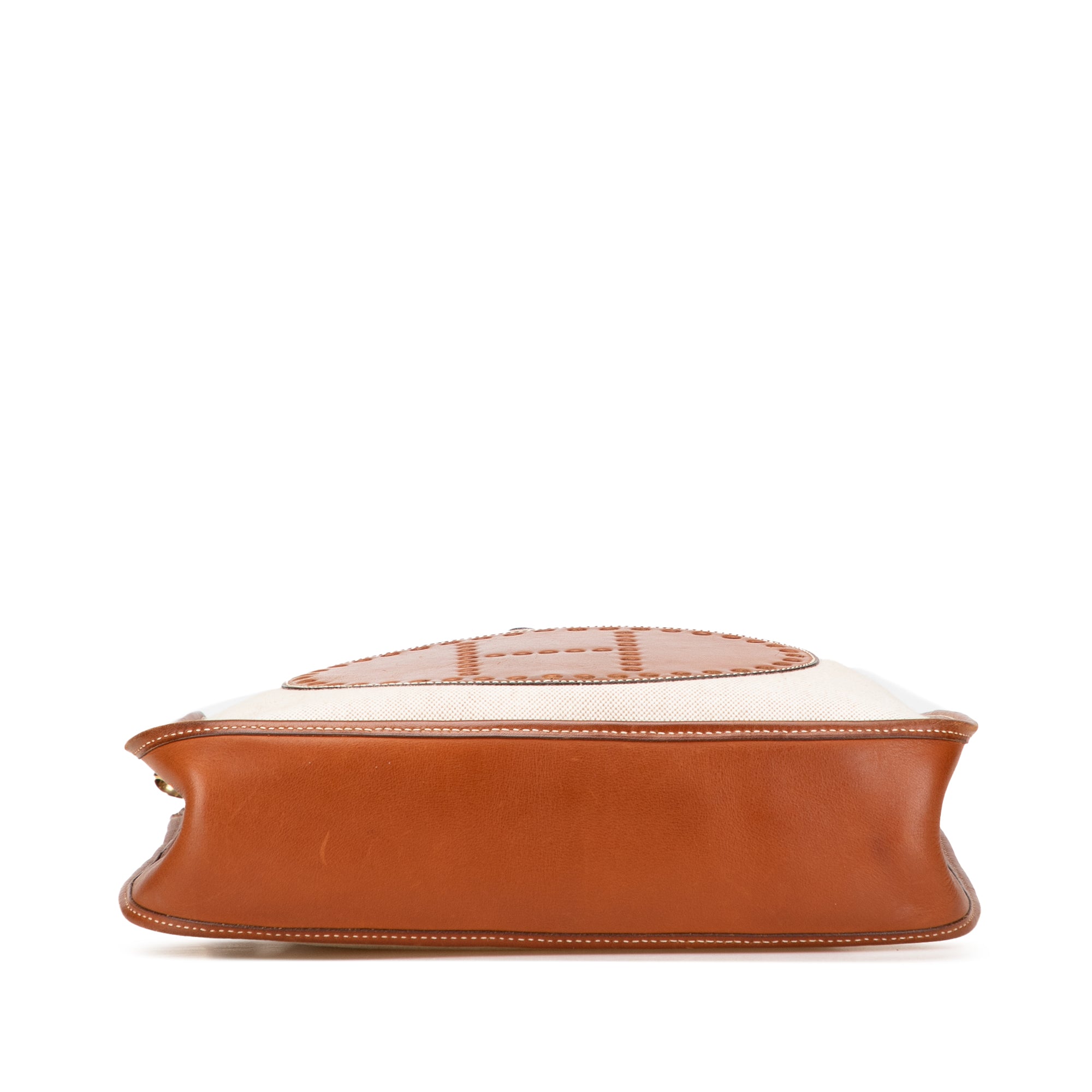 Hermès Toile and Barenia Evelyne GM - image 3