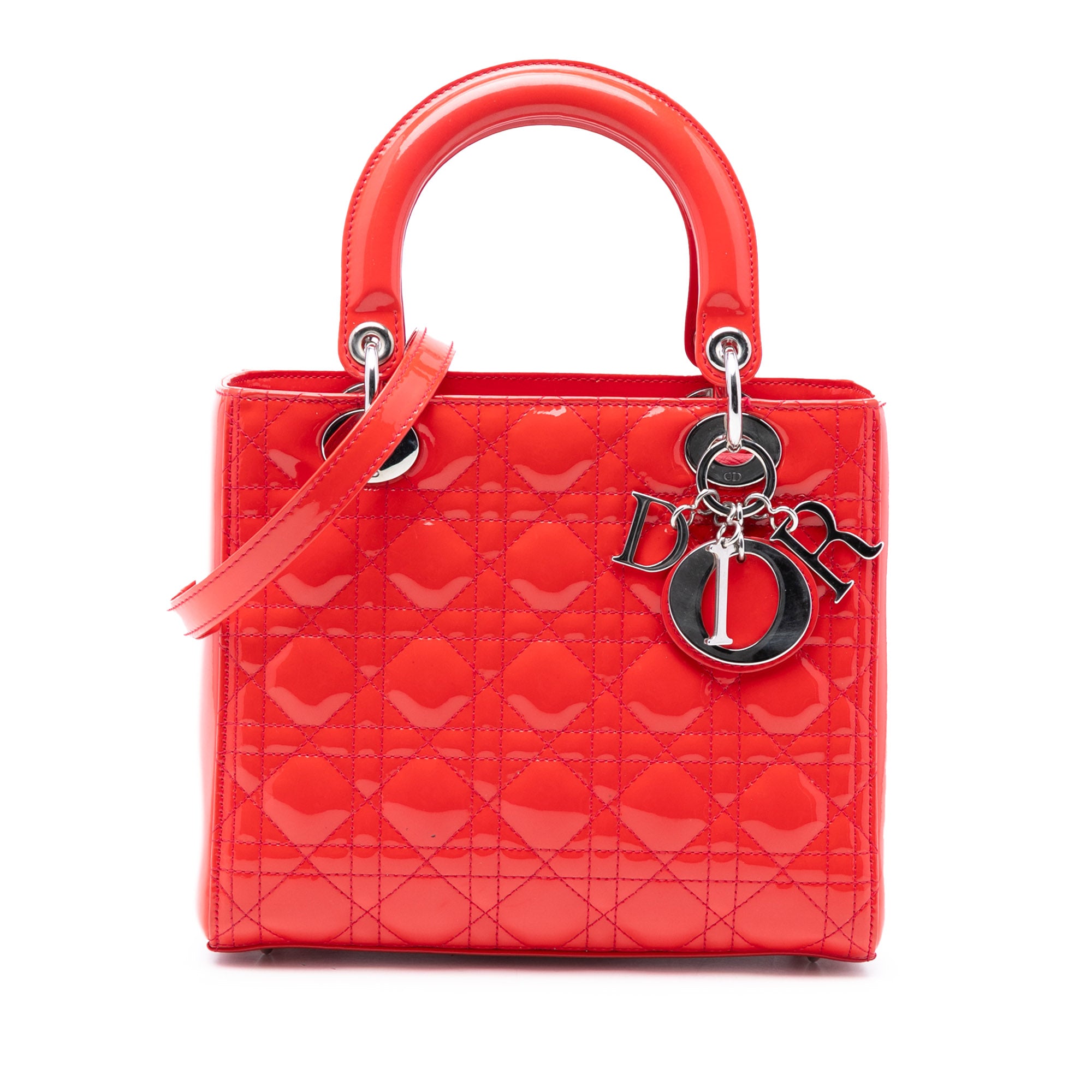 Dior Medium Patent Cannage Lady Dior - image 1