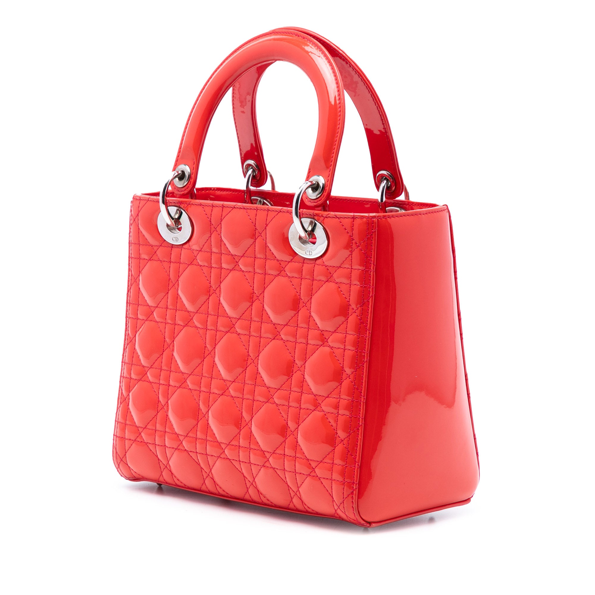 Dior Medium Patent Cannage Lady Dior - image 2