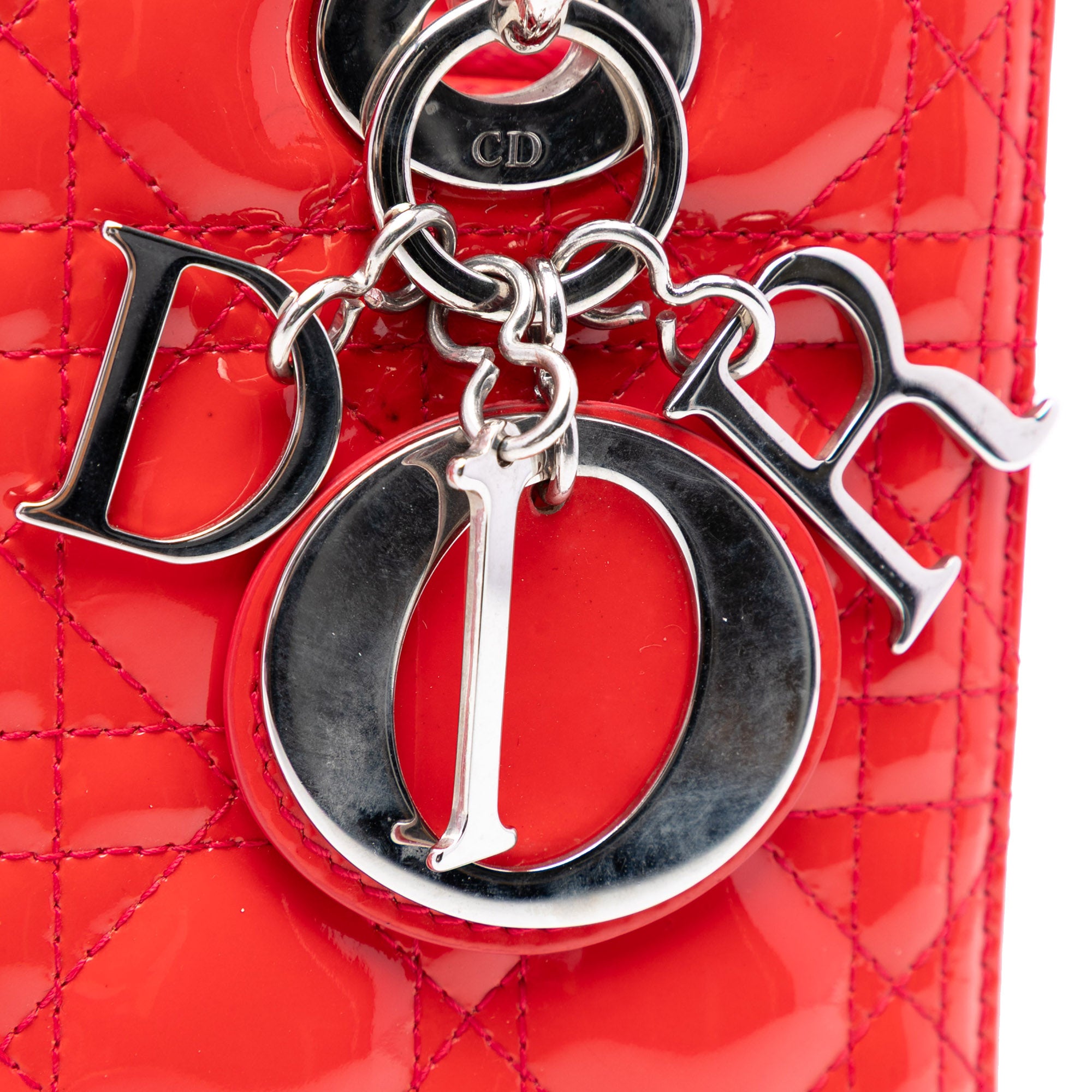 Dior Medium Patent Cannage Lady Dior - image 5