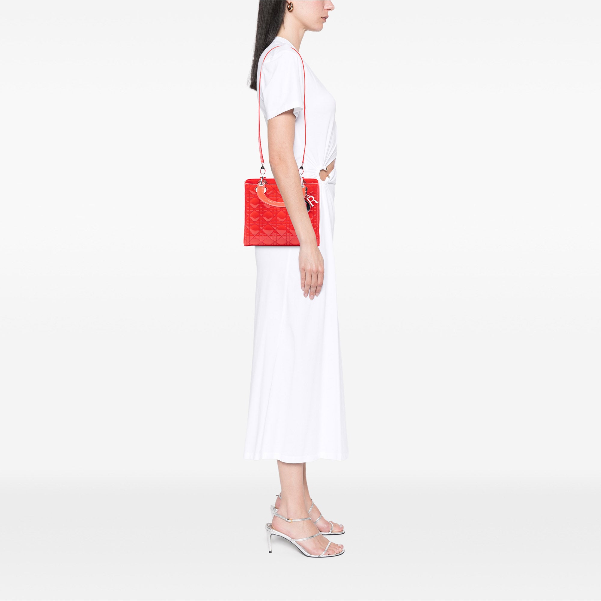 Dior Medium Patent Cannage Lady Dior - image 7