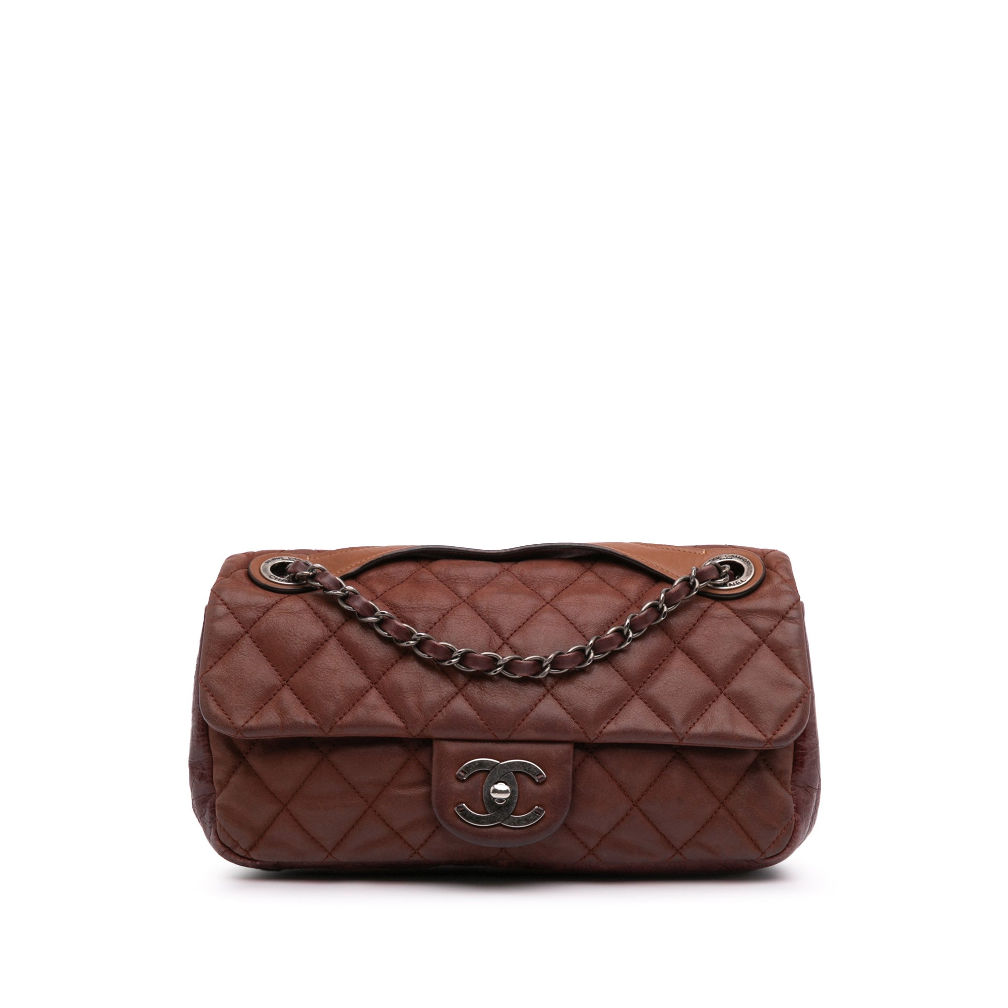 Chanel Medium Iridescent Calfskin In The Mix Flap - image 1