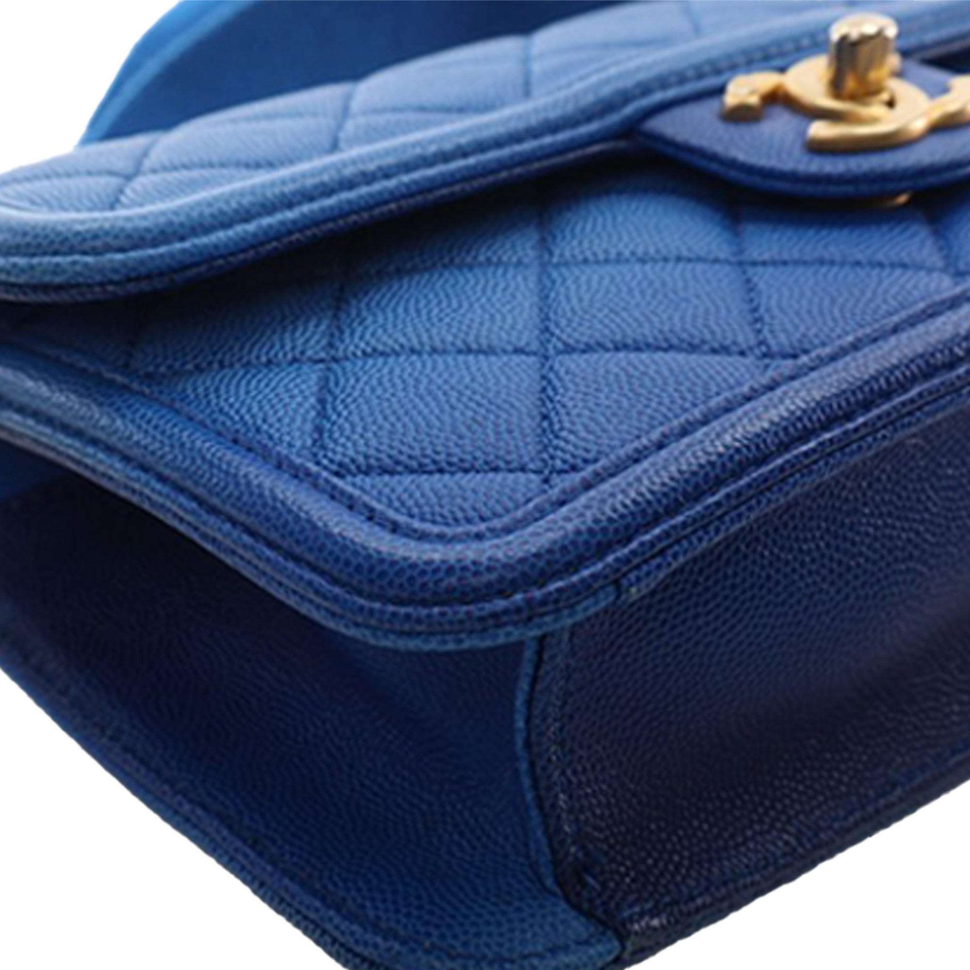 Chanel Small Quilted Caviar Sunset On The Sea Flap - image 11
