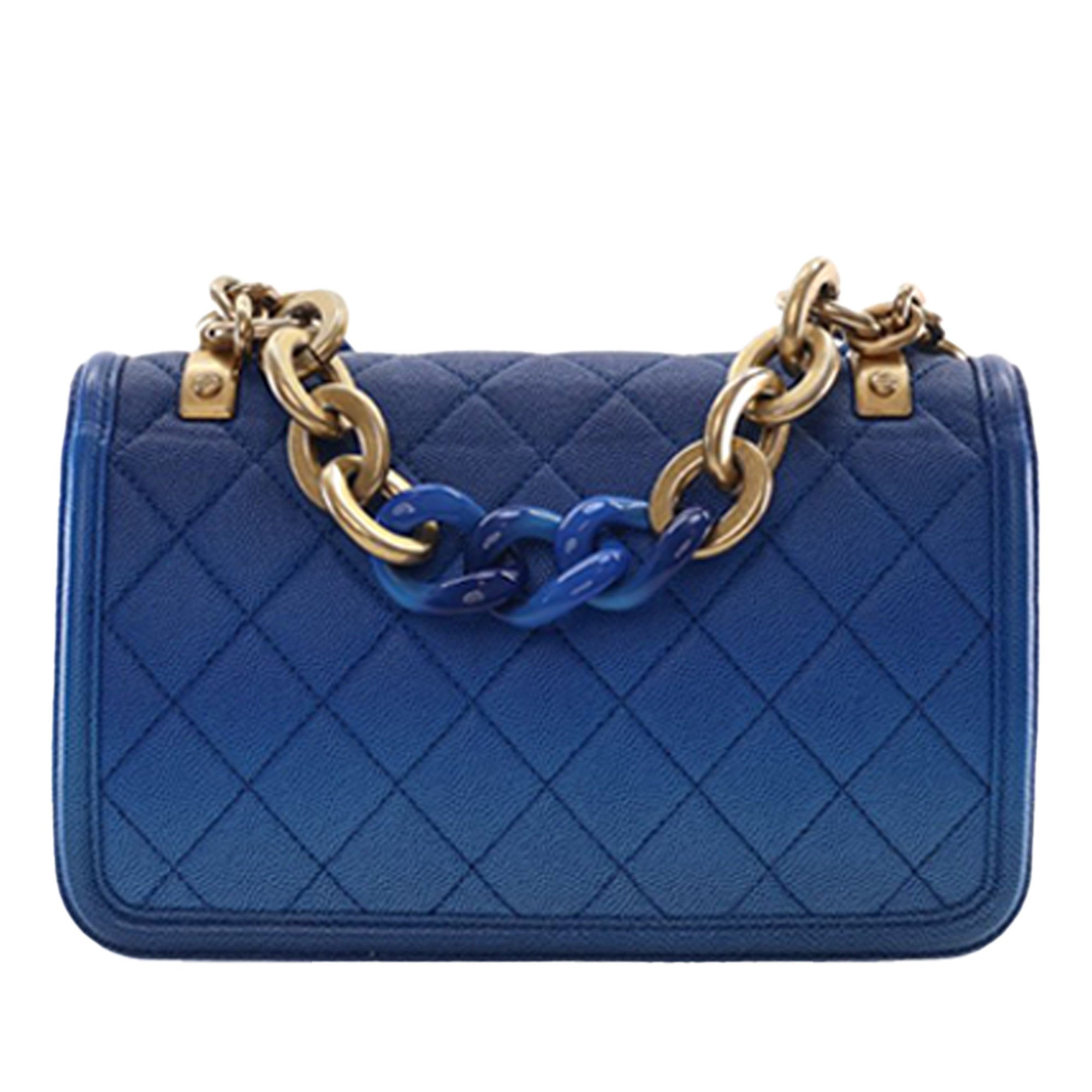 Chanel Small Quilted Caviar Sunset On The Sea Flap - image 4