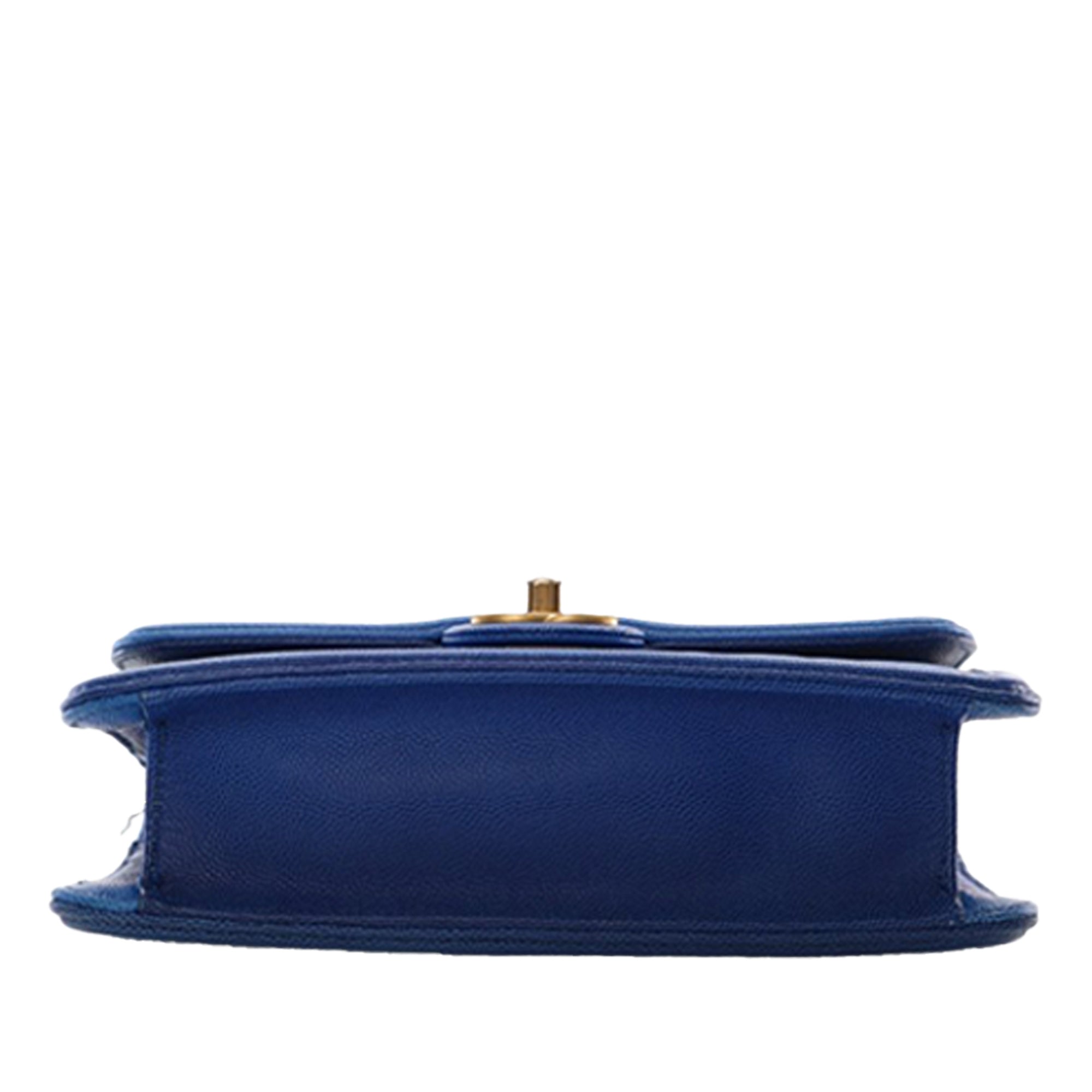 Chanel Small Quilted Caviar Sunset On The Sea Flap - image 5