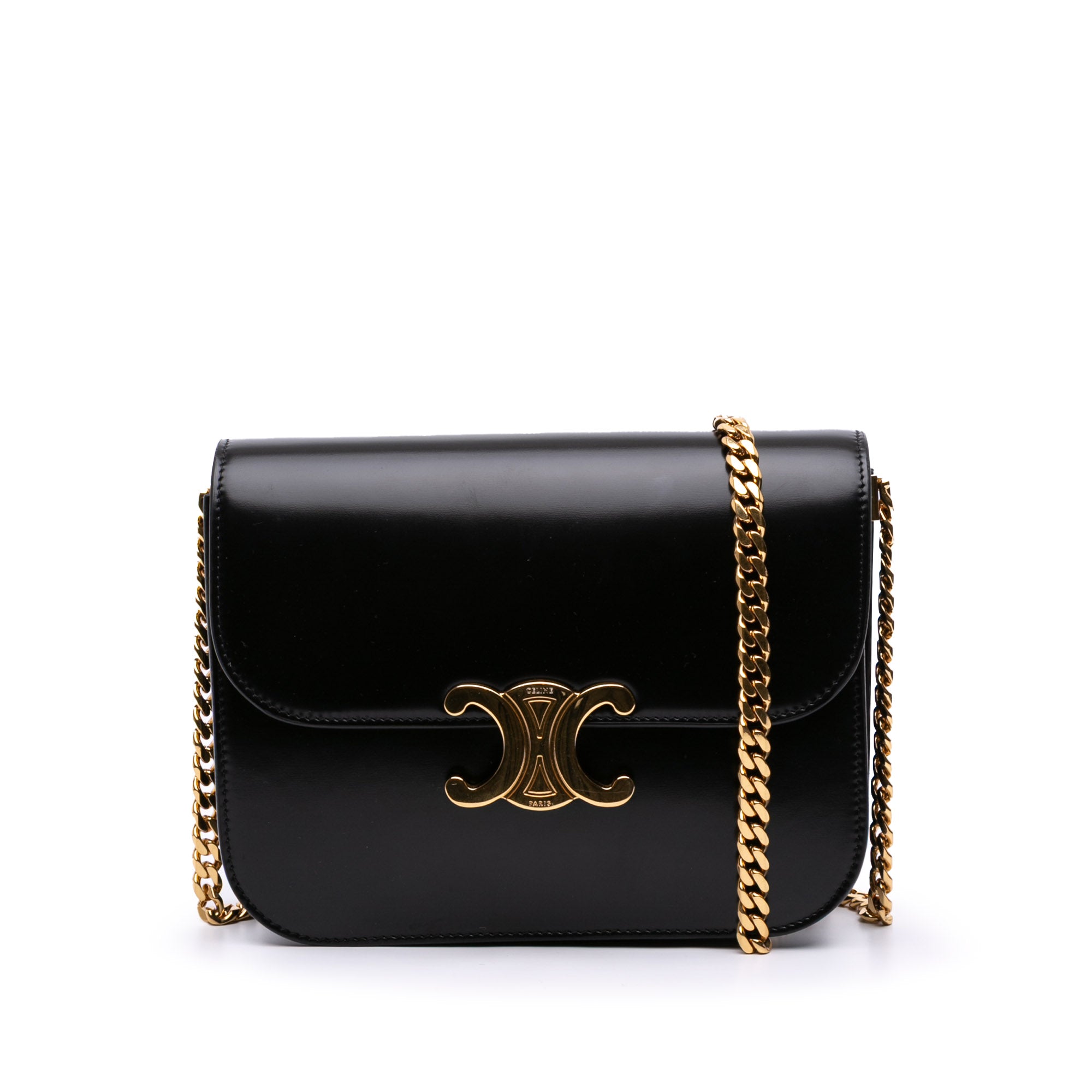 Celine Shiny Calfskin College Triomphe - image 1