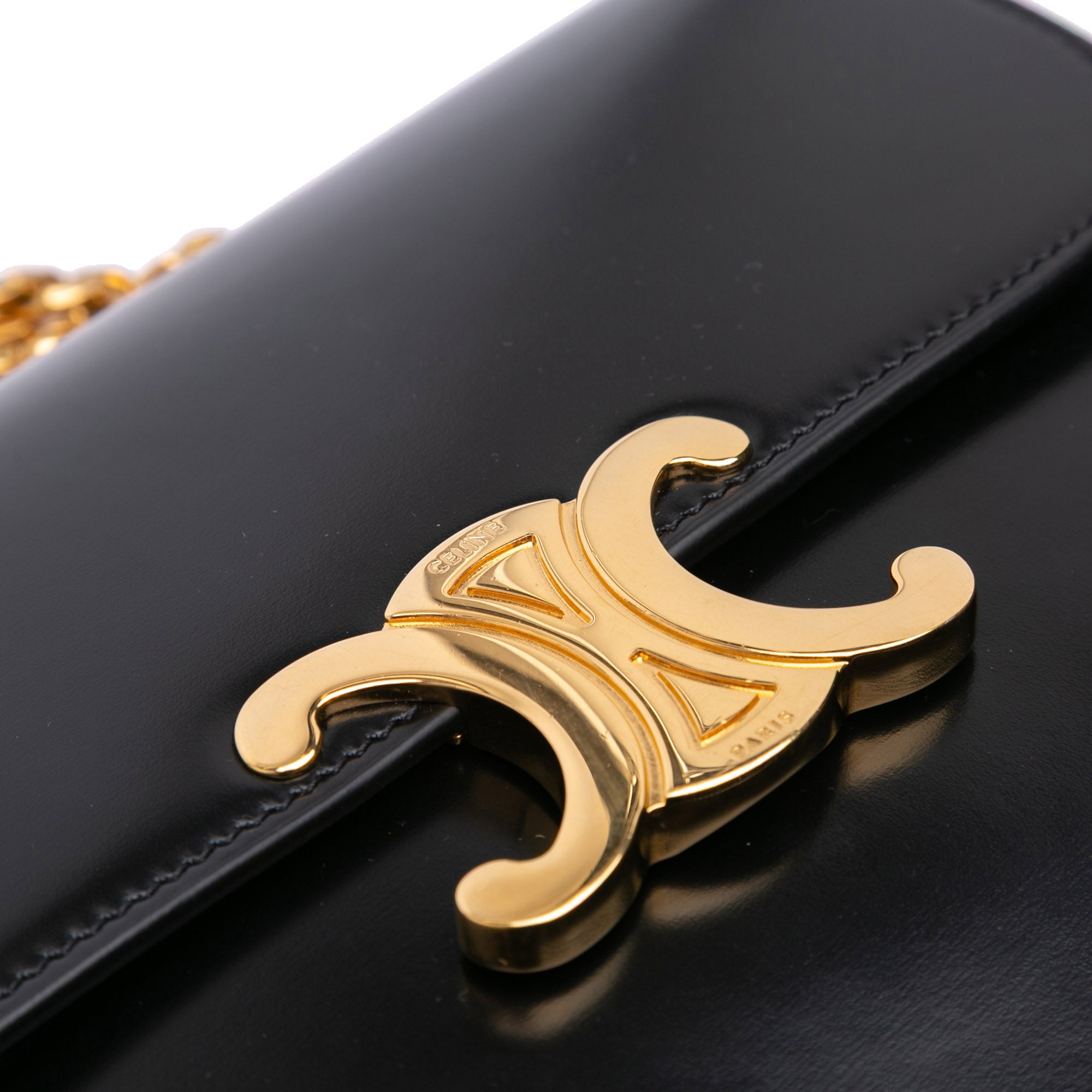 Celine Shiny Calfskin College Triomphe - image 7