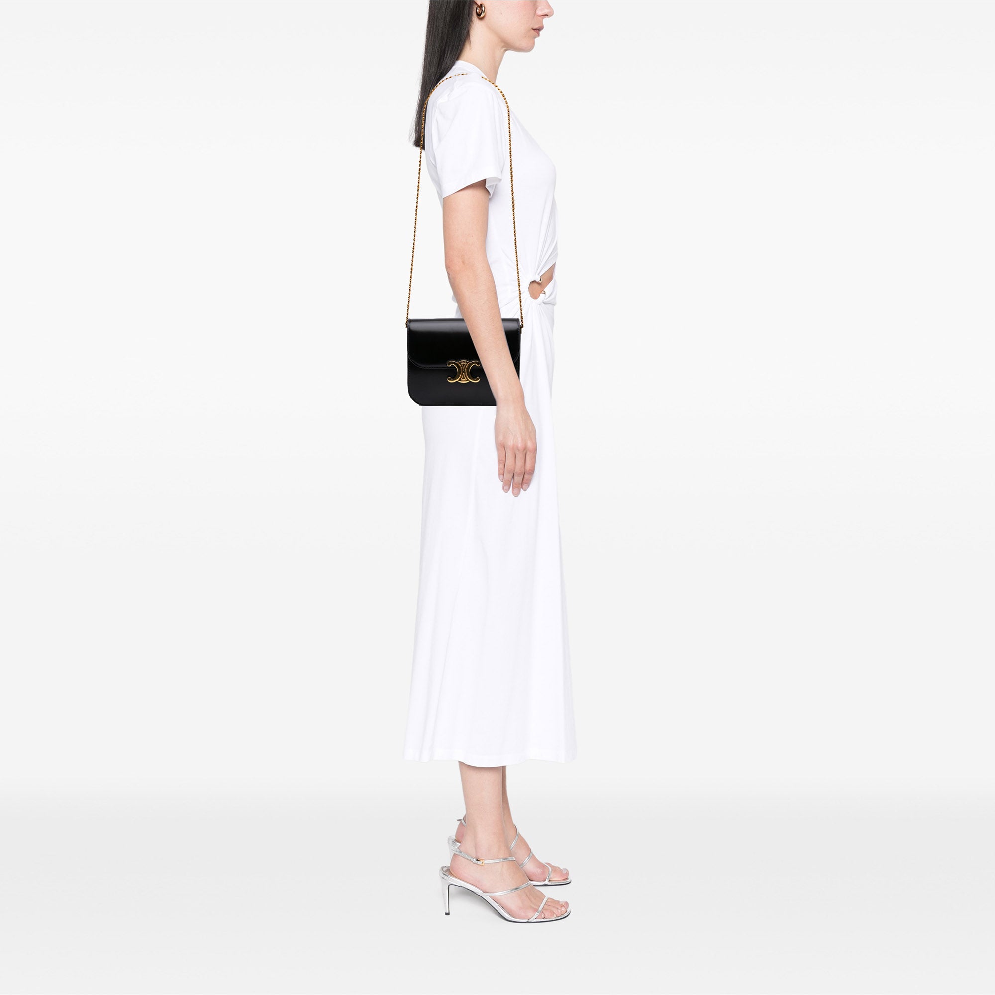 Celine Shiny Calfskin College Triomphe - image 8