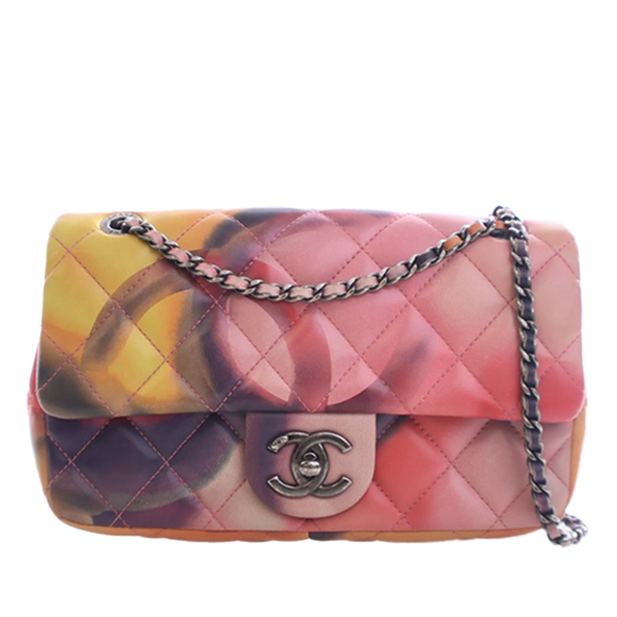 Chanel Small Lambskin Flower Power Single Flap - image 1