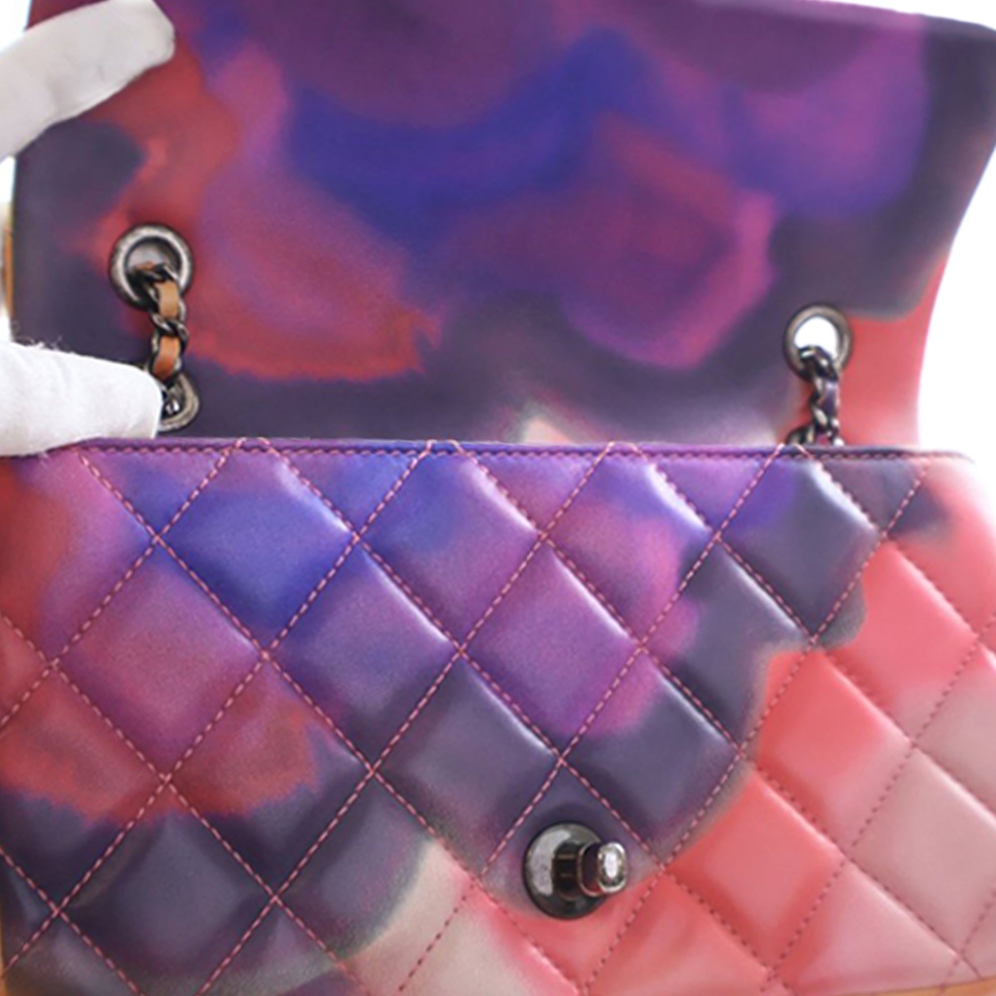 Chanel Small Lambskin Flower Power Single Flap - image 8