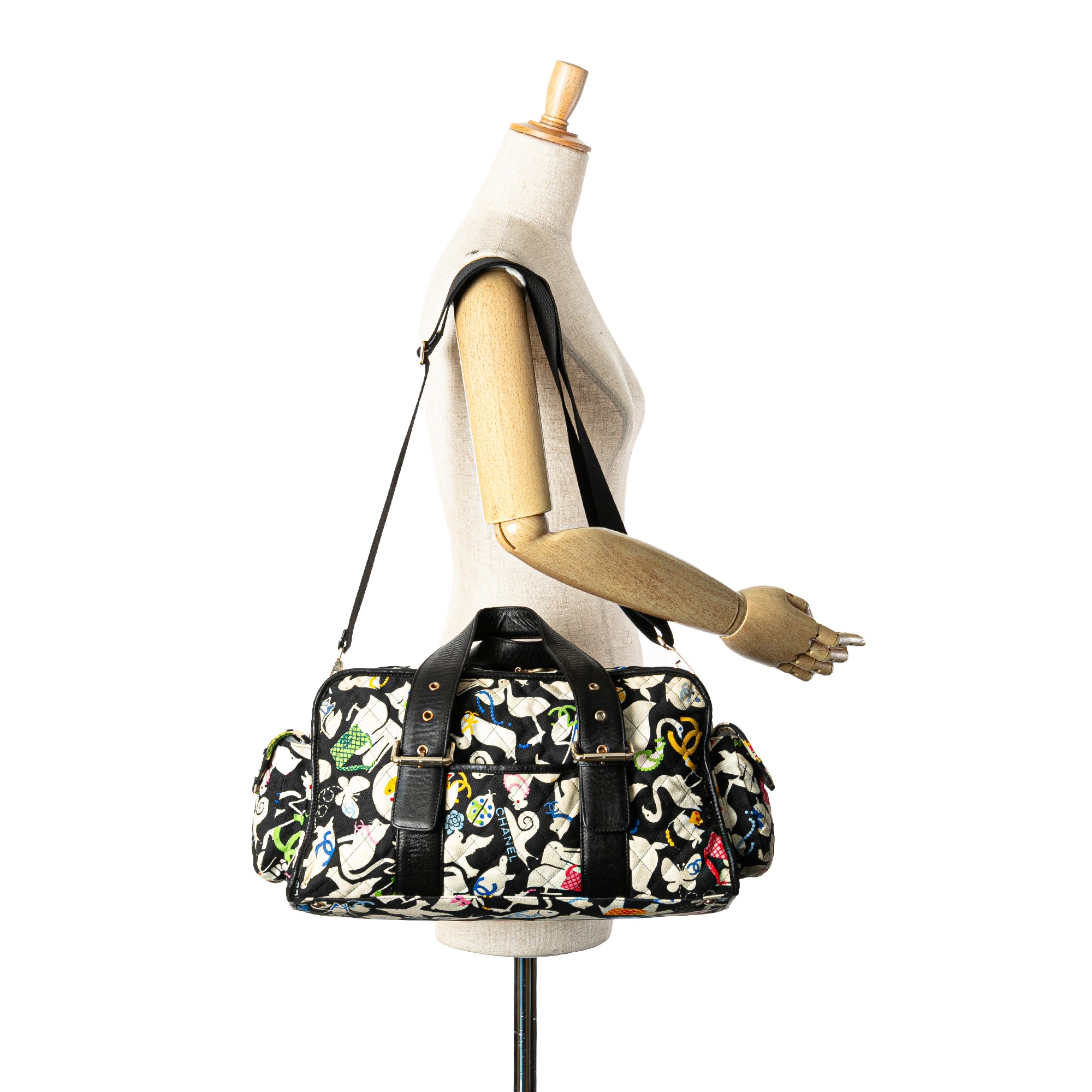 Chanel Canvas Baby Animals Diaper Bag - image 12