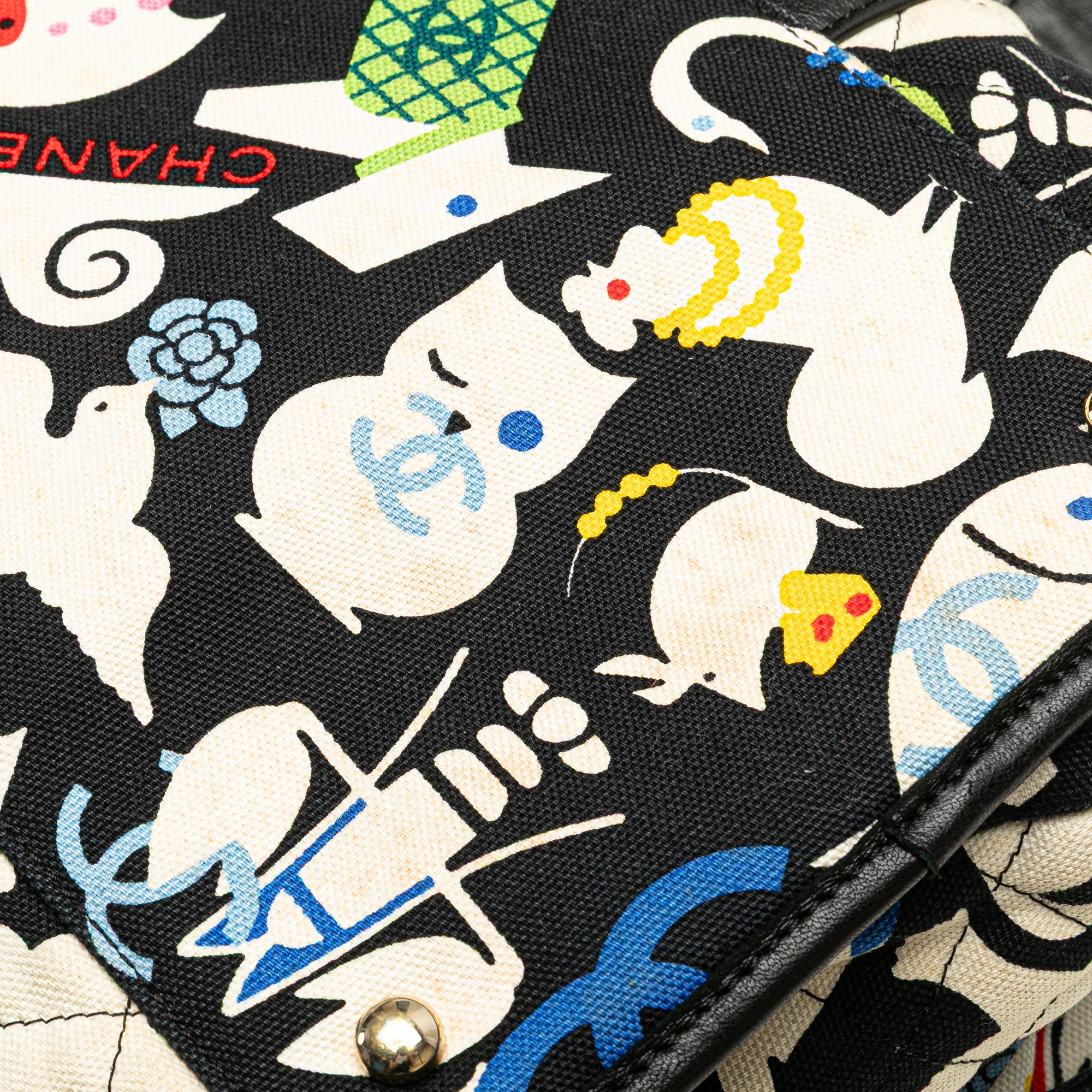 Chanel Canvas Baby Animals Diaper Bag - image 9
