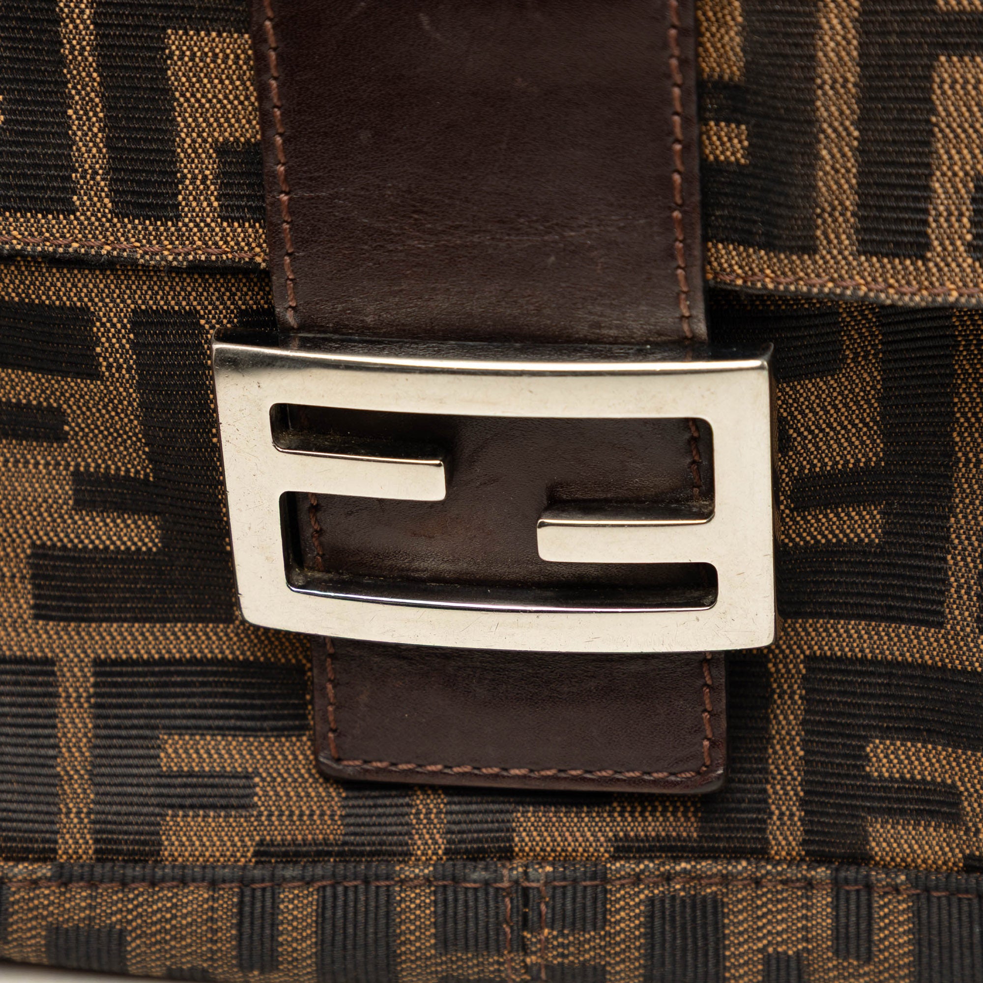 Fendi Zucca Canvas Baguette - image 6