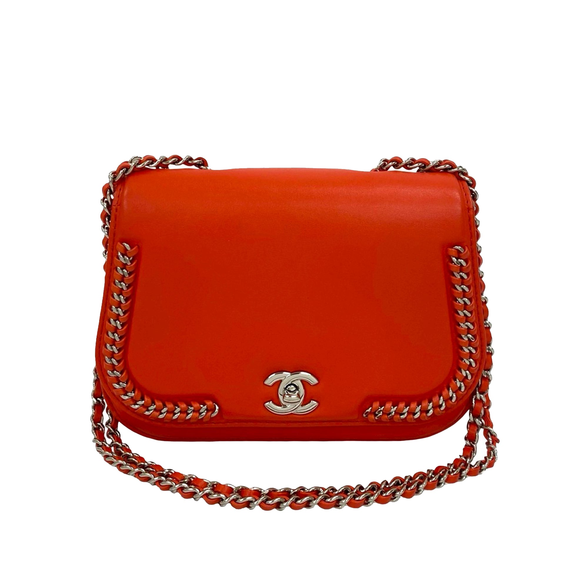 Chanel Small Calfskin Braided Chic Flap - image 1