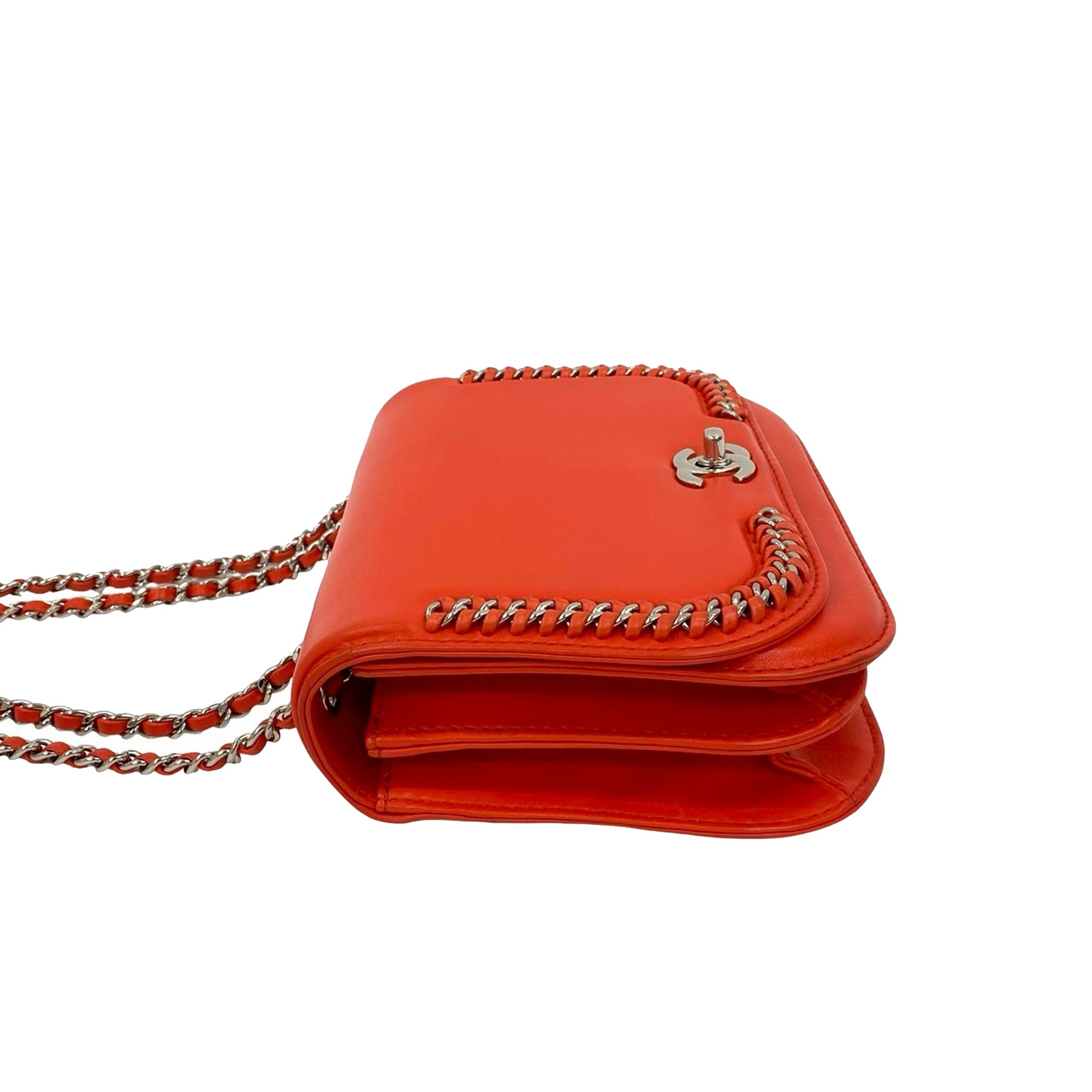 Chanel Small Calfskin Braided Chic Flap - image 5