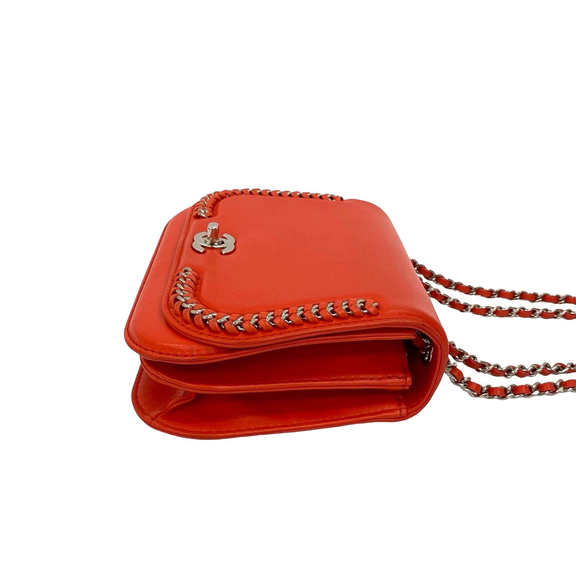 Chanel Small Calfskin Braided Chic Flap - image 6