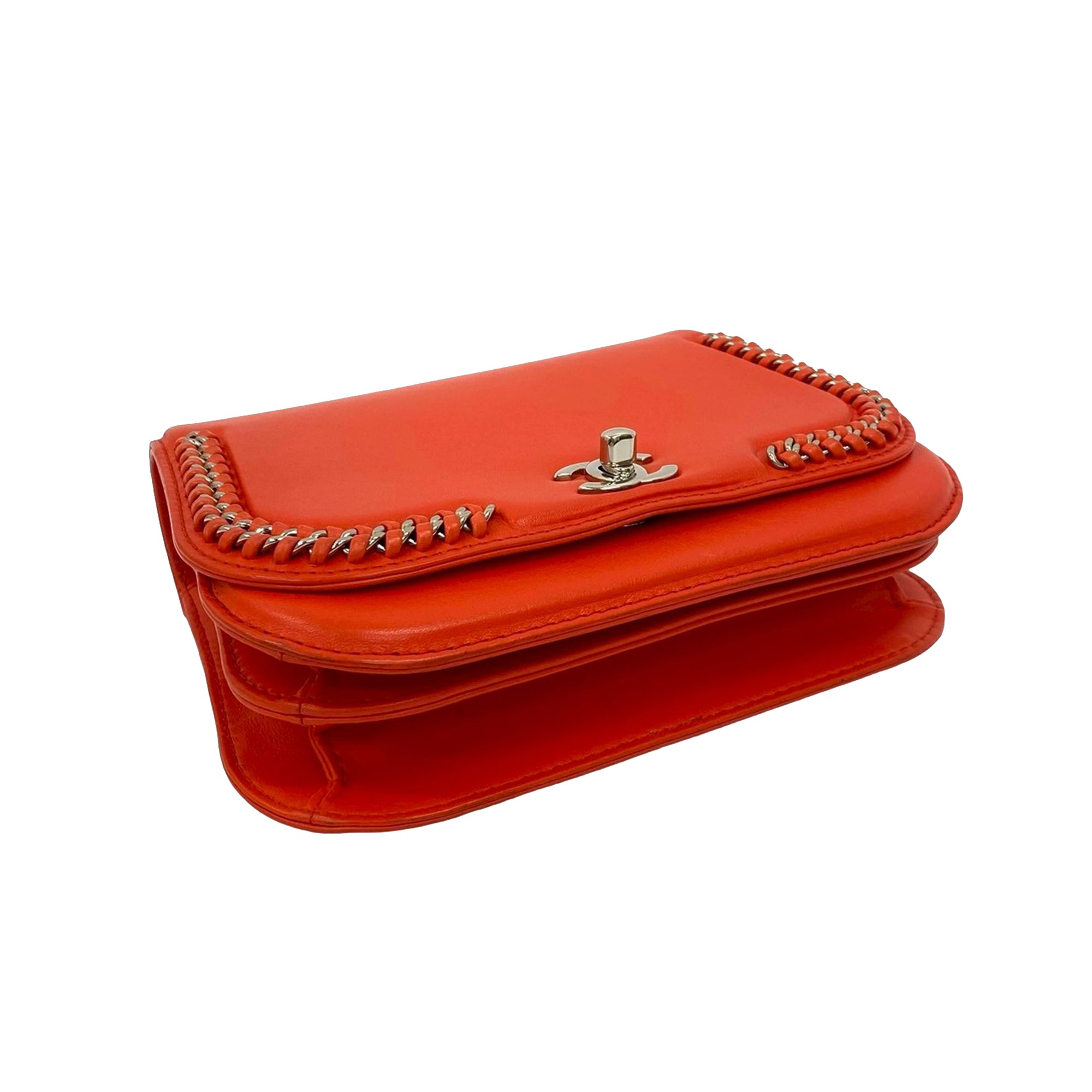 Chanel Small Calfskin Braided Chic Flap - image 7