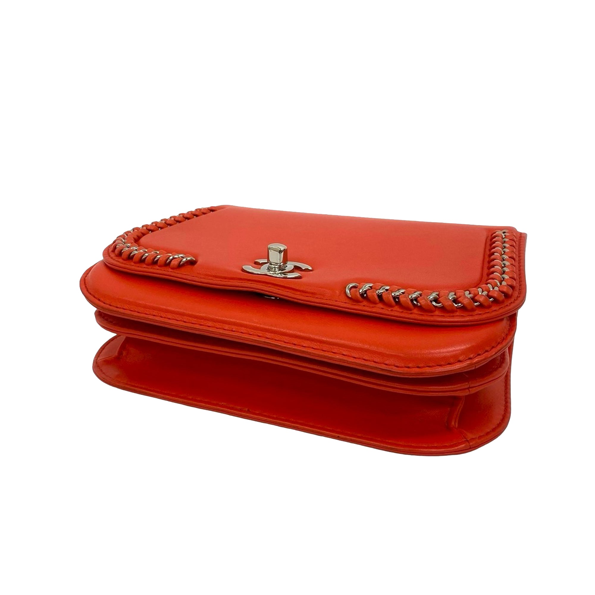 Chanel Small Calfskin Braided Chic Flap - image 8
