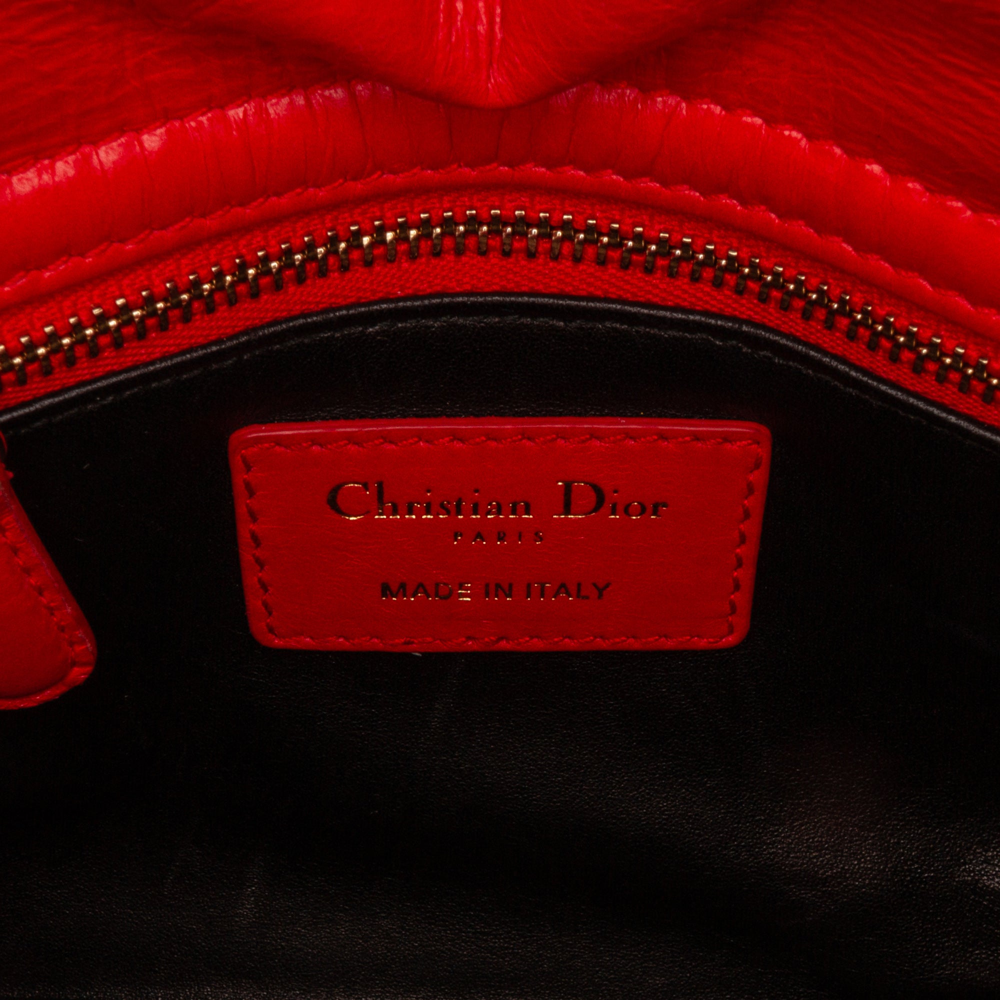 Dior Mini Calfskin Sequin Embellished Lady Dior - image 2