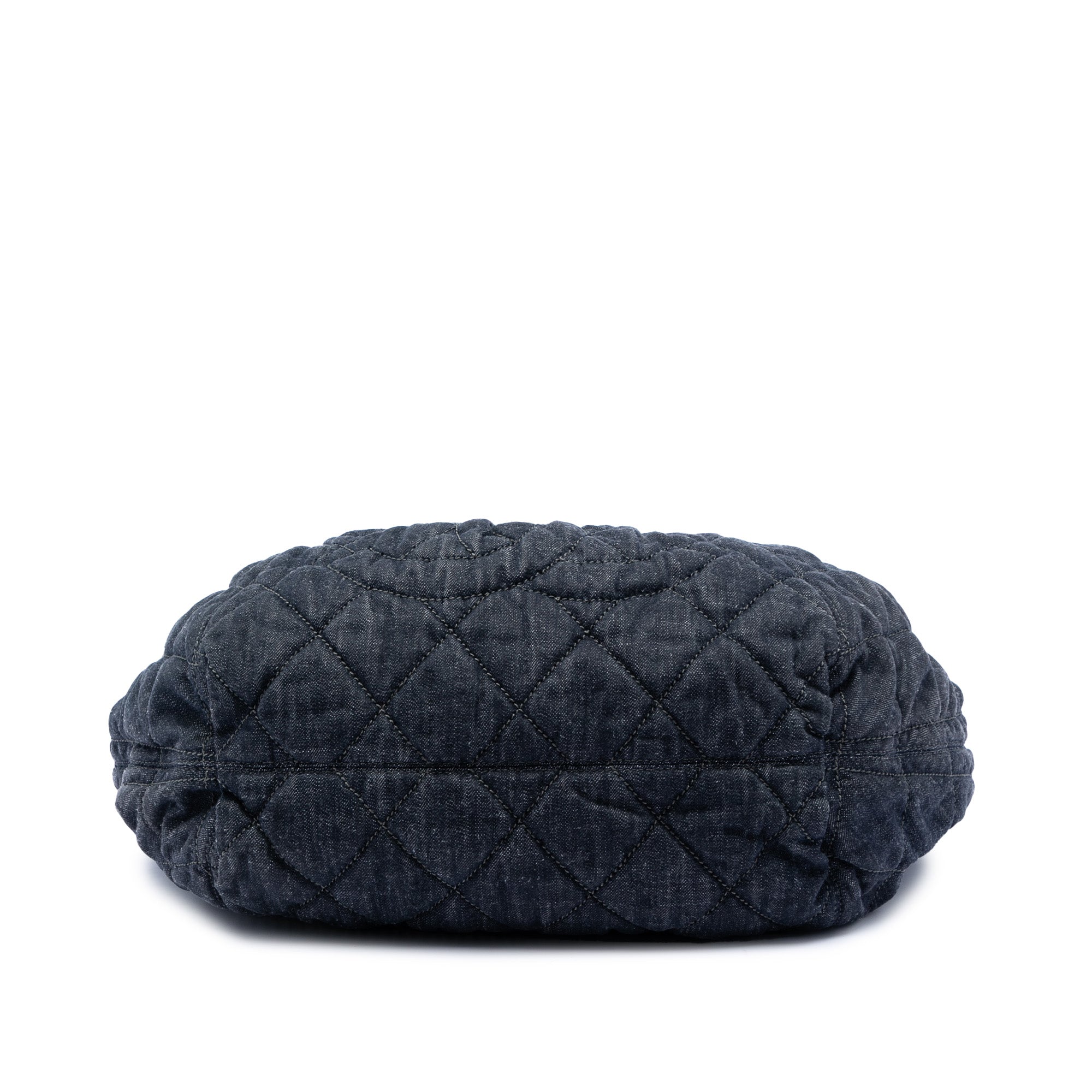 Chanel Quilted Denim Stretch Spirit Cabas Tote - image 3