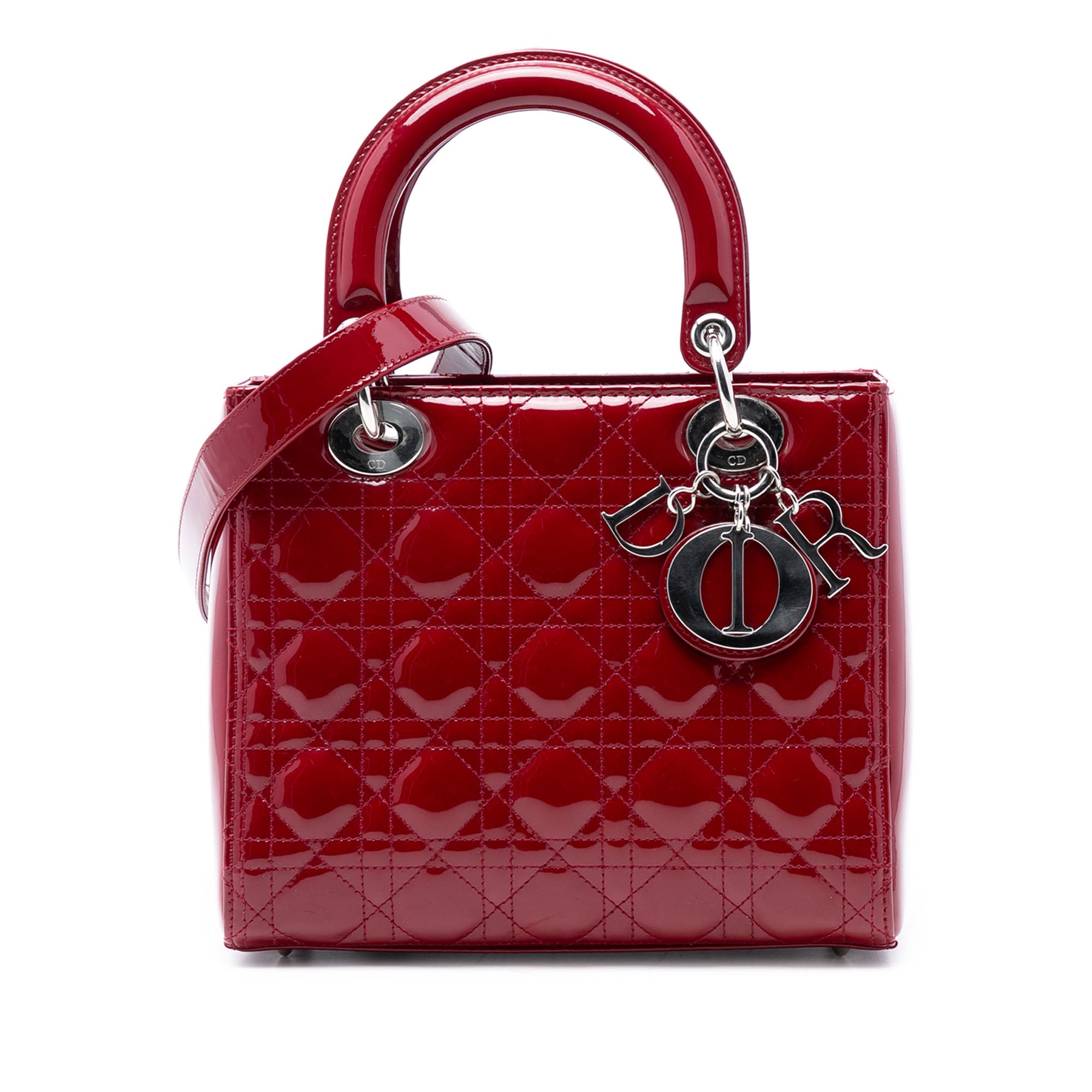 Dior Medium Patent Cannage Lady Dior - image 1