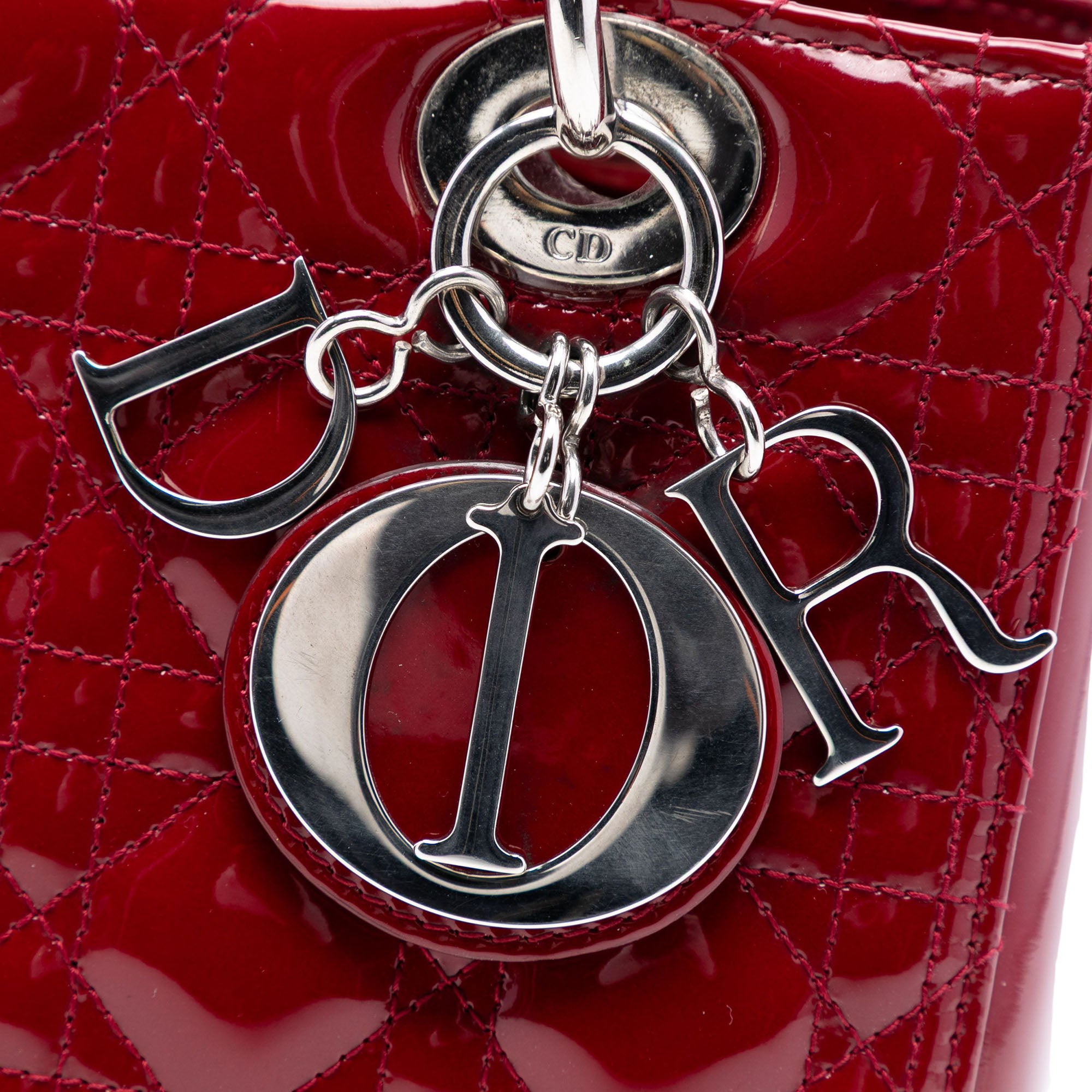 Dior Medium Patent Cannage Lady Dior - image 6