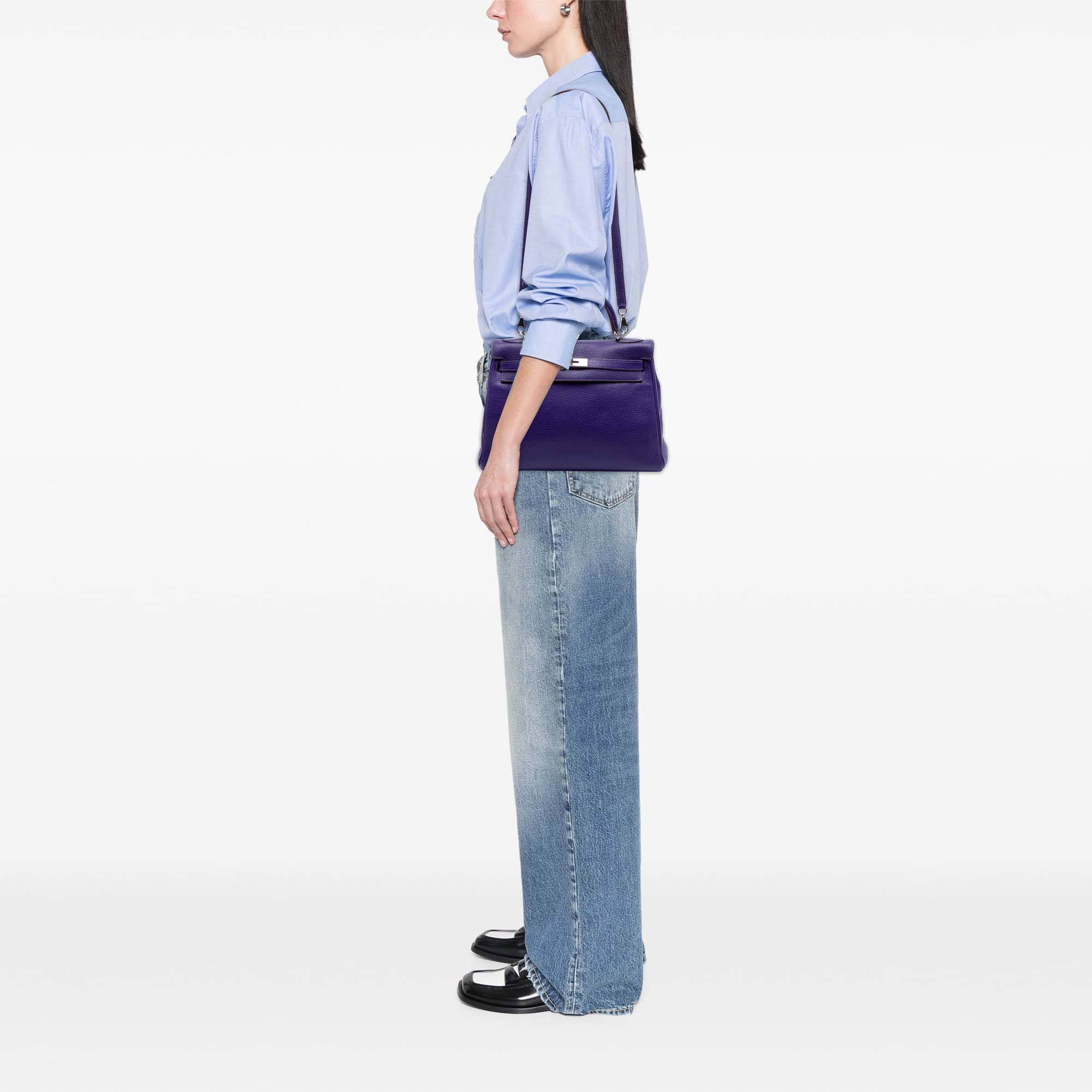 Hermès Clemence Kelly II Retourne 32 - image 6