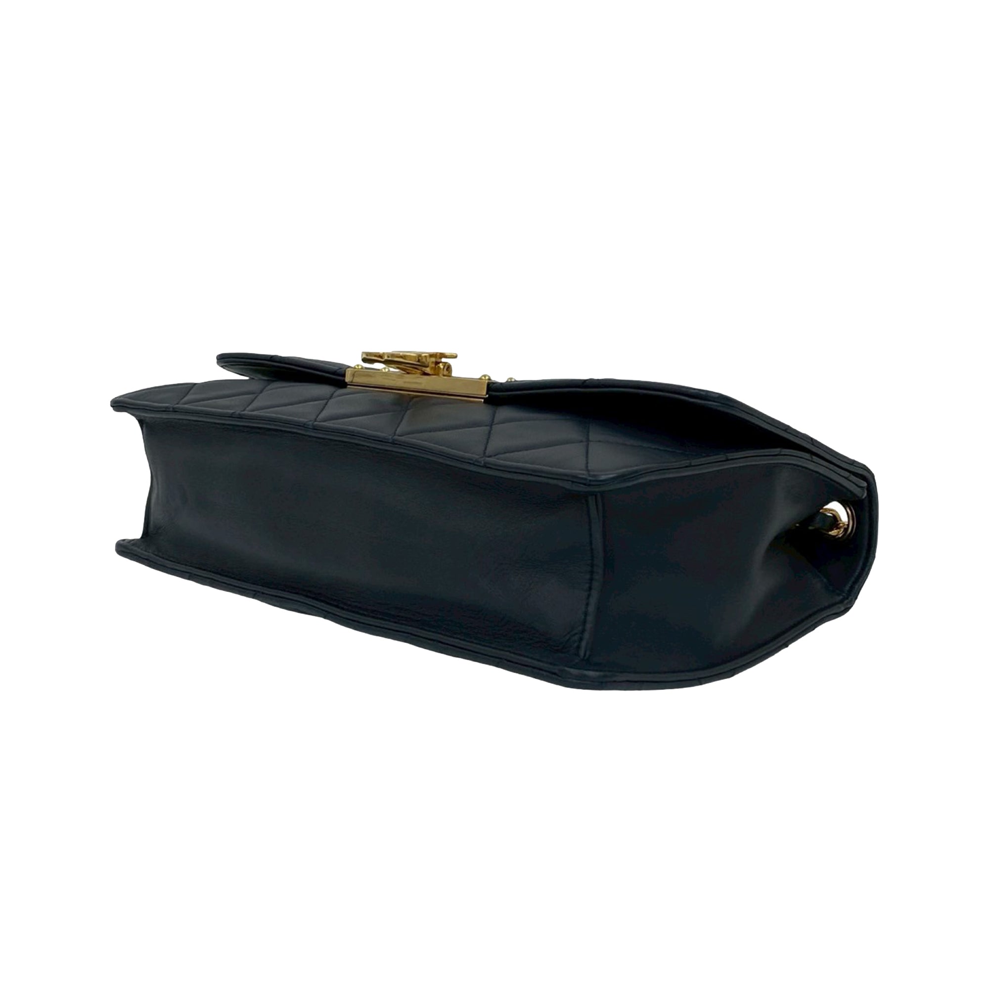 Chanel Quilted Lambskin Golden Class Flap - image 8