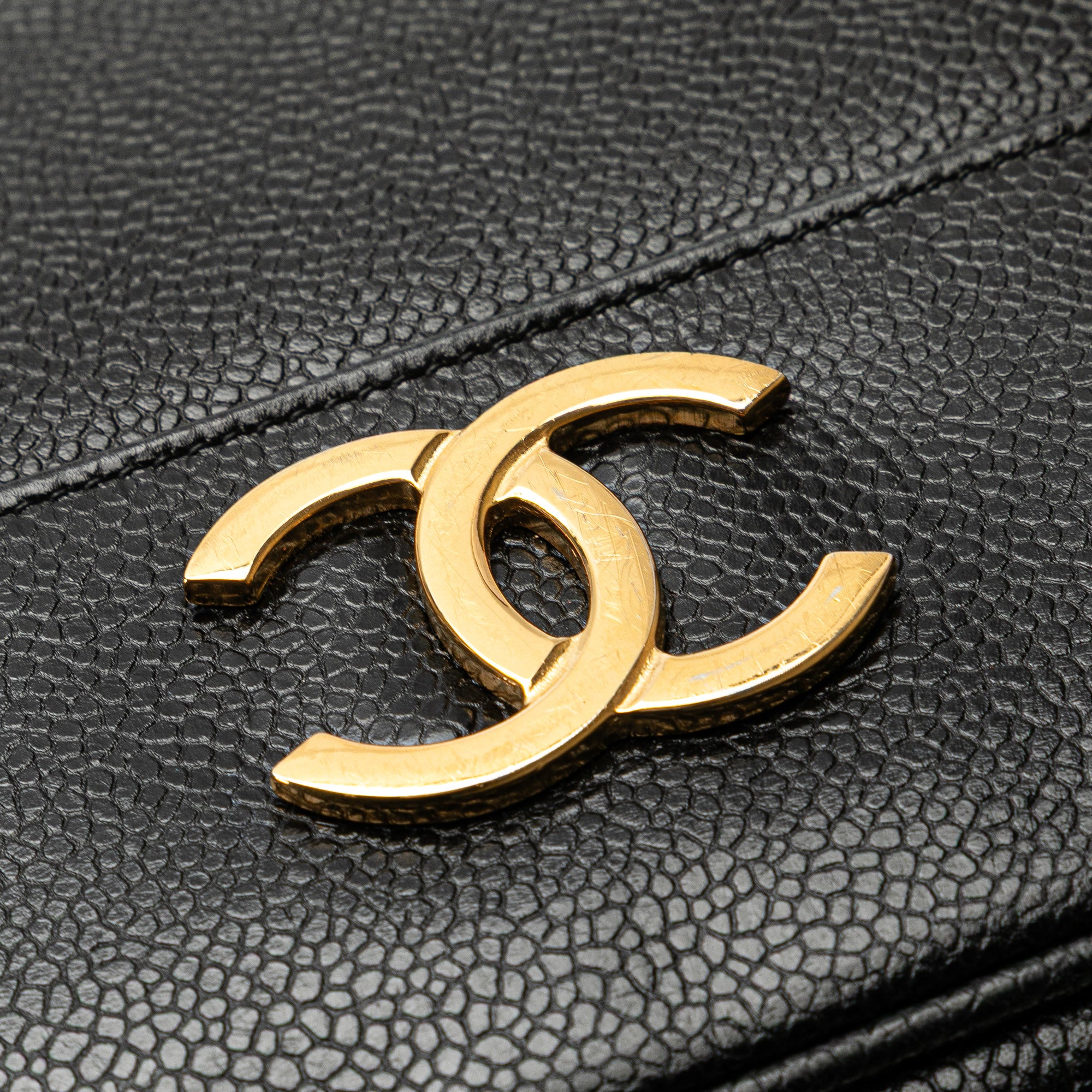 Chanel Triple CC Caviar Shoulder Bag - image 8