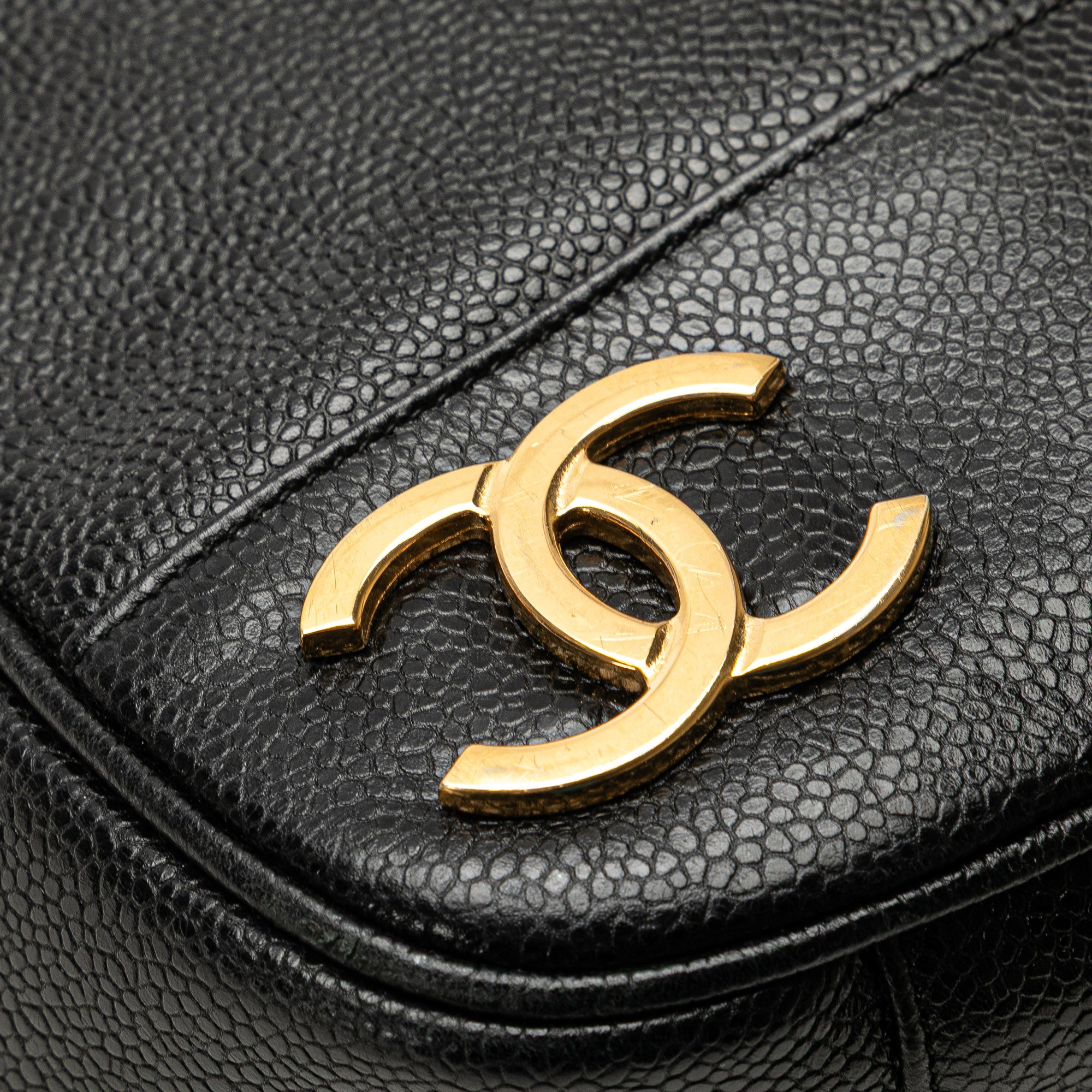 Chanel Triple CC Caviar Shoulder Bag - image 9