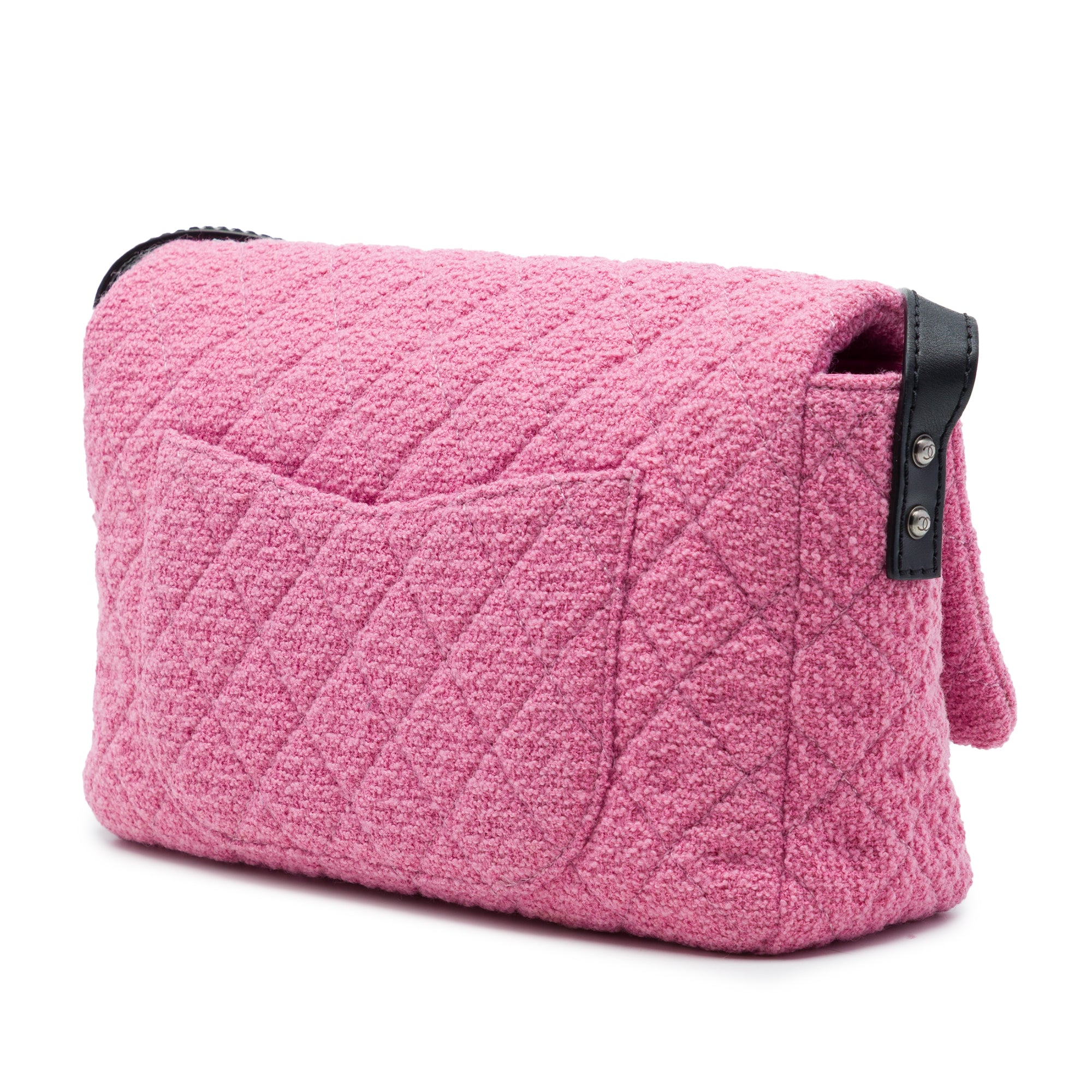 Chanel Jumbo Quilted Tweed Reissue 2.55 Easy Messenger Flap - image 2